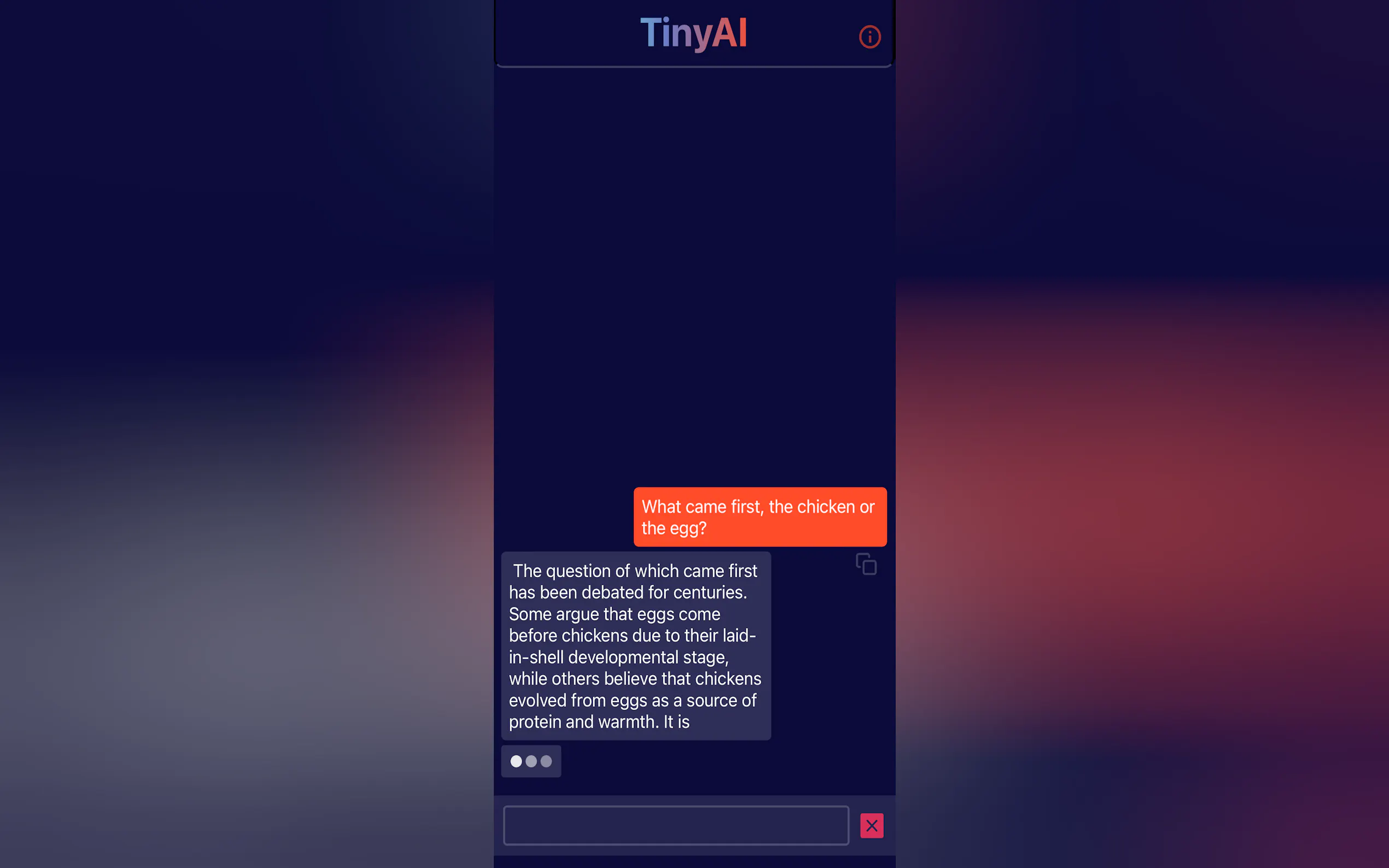 Screenshot 3 of TinyAI