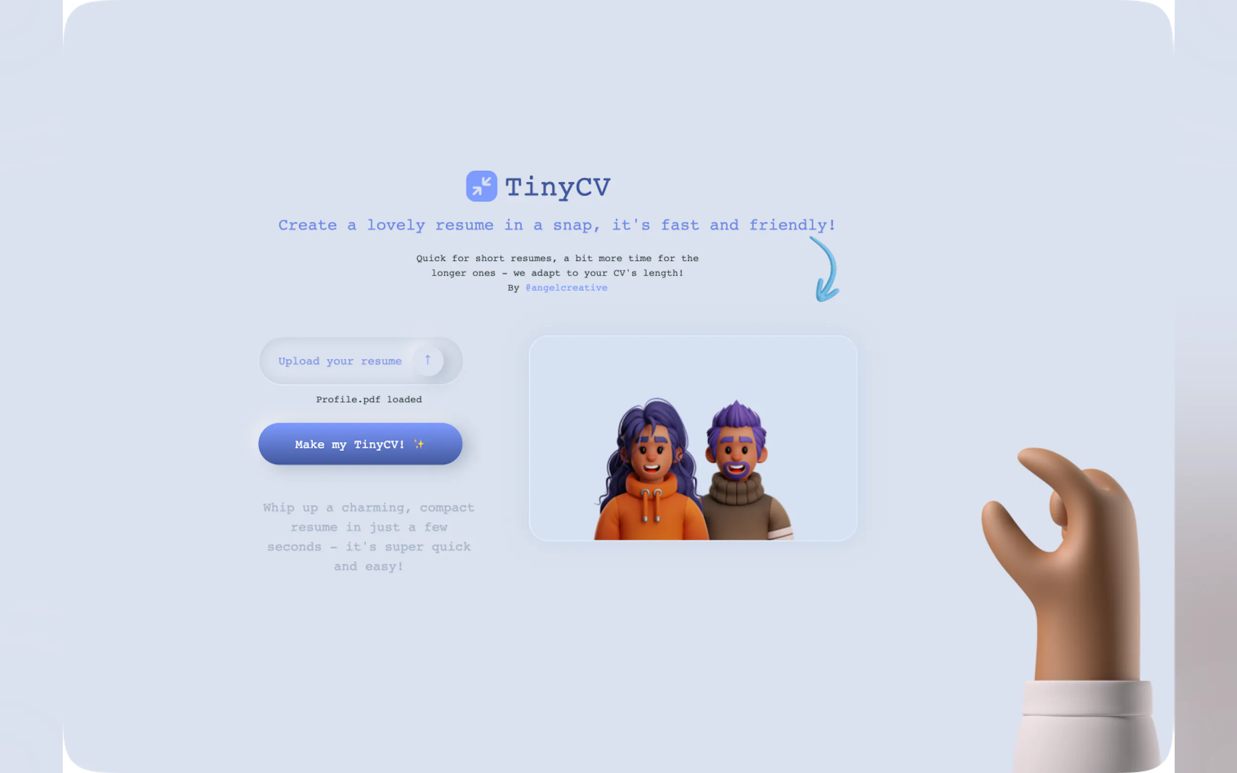 Screenshot 2 of TinyCV