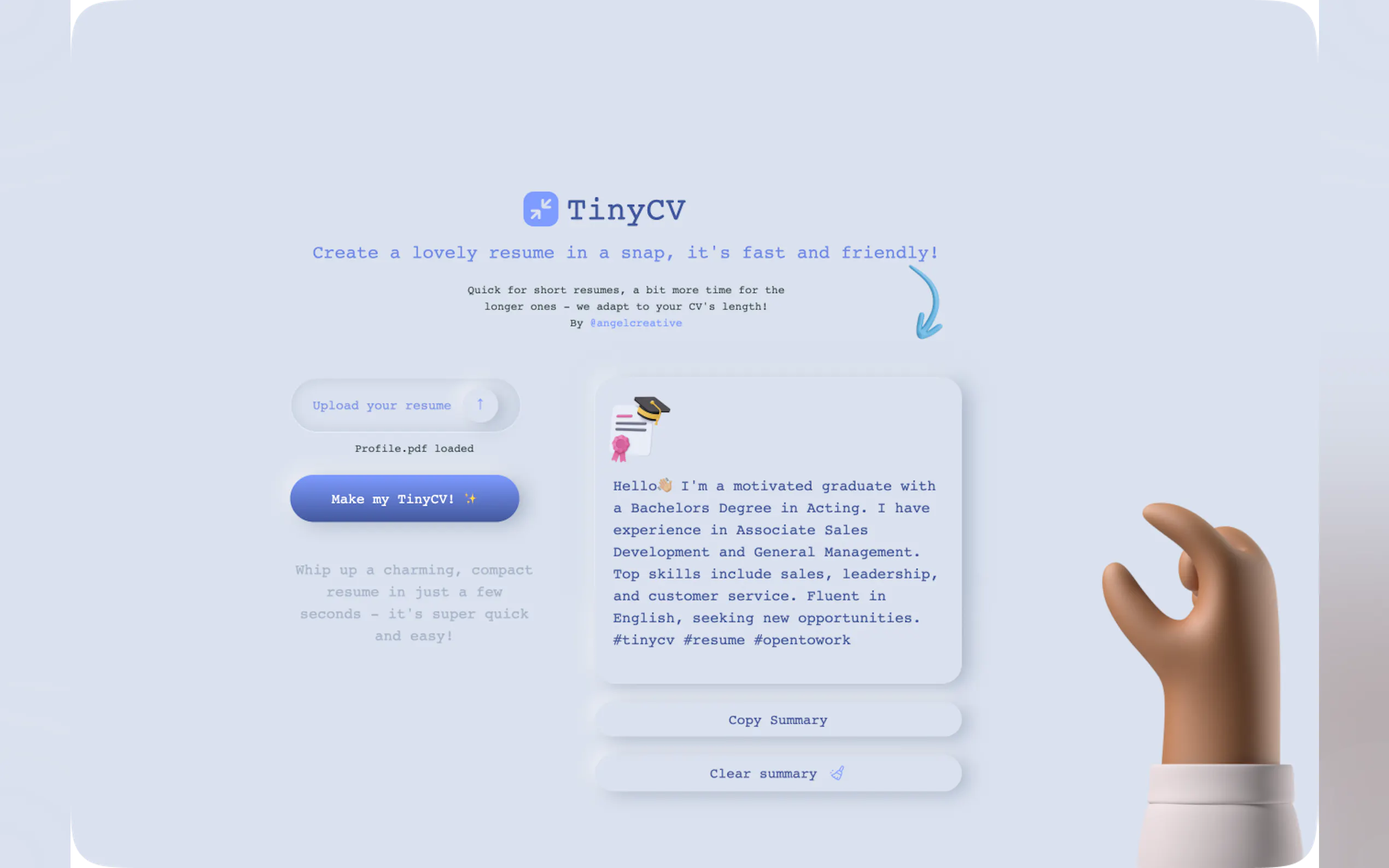 Screenshot 3 of TinyCV