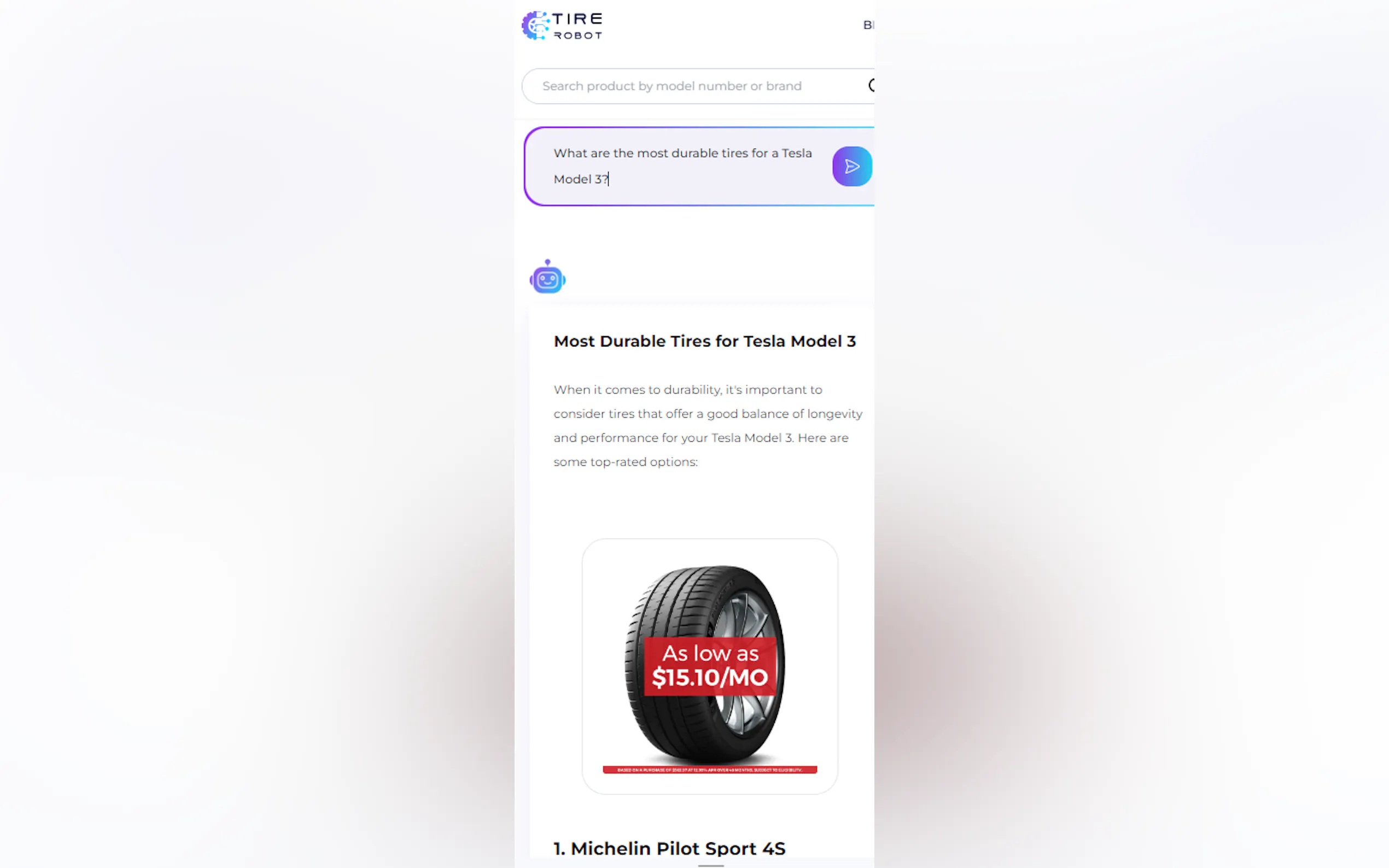 Tire Robot 