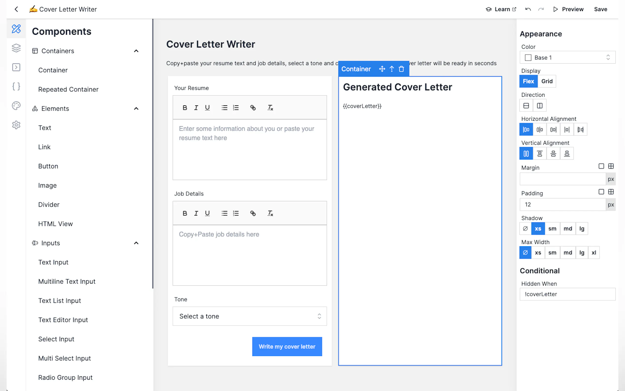 Screenshot 2 of toolmark.ai