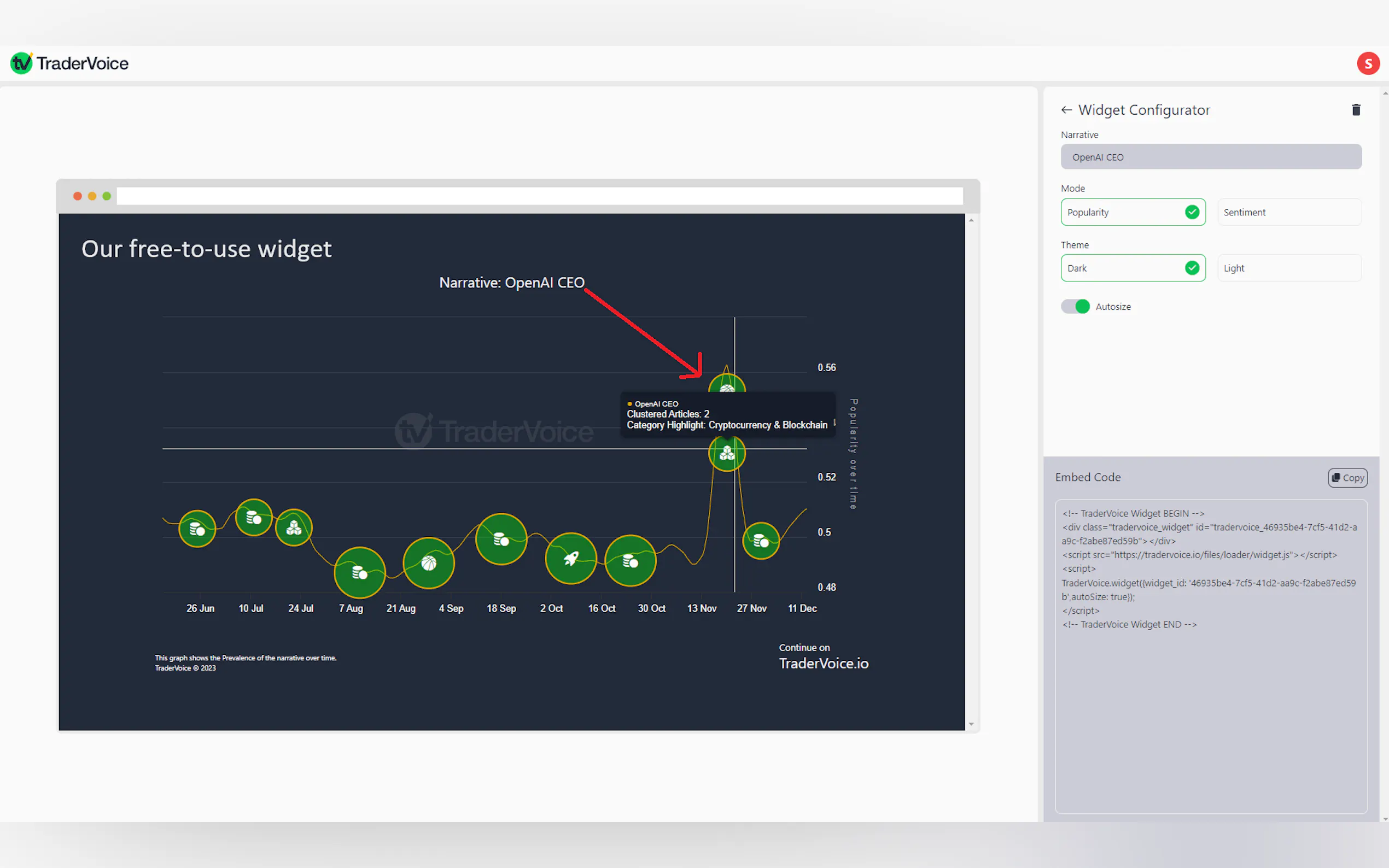 Screenshot 3 of Tradervoice.io
