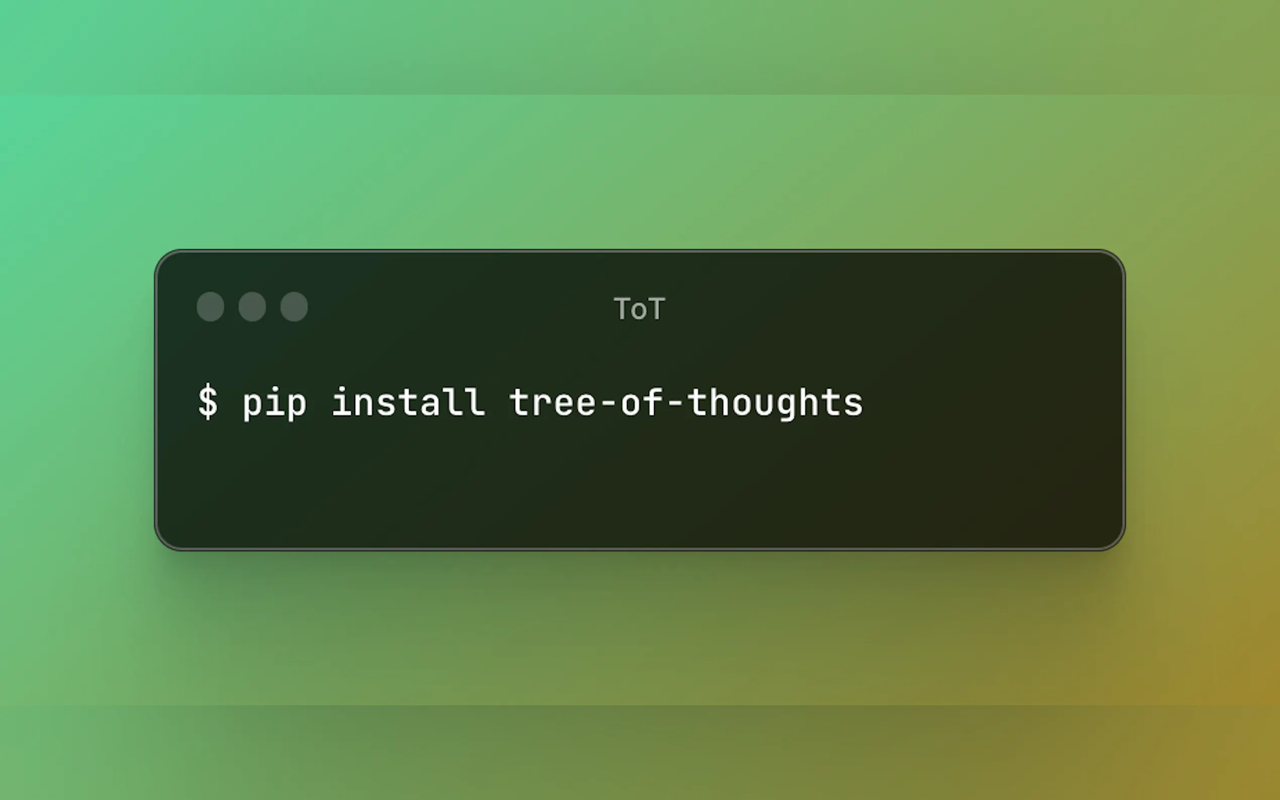 Screenshot 2 of Tree of Thoughts
