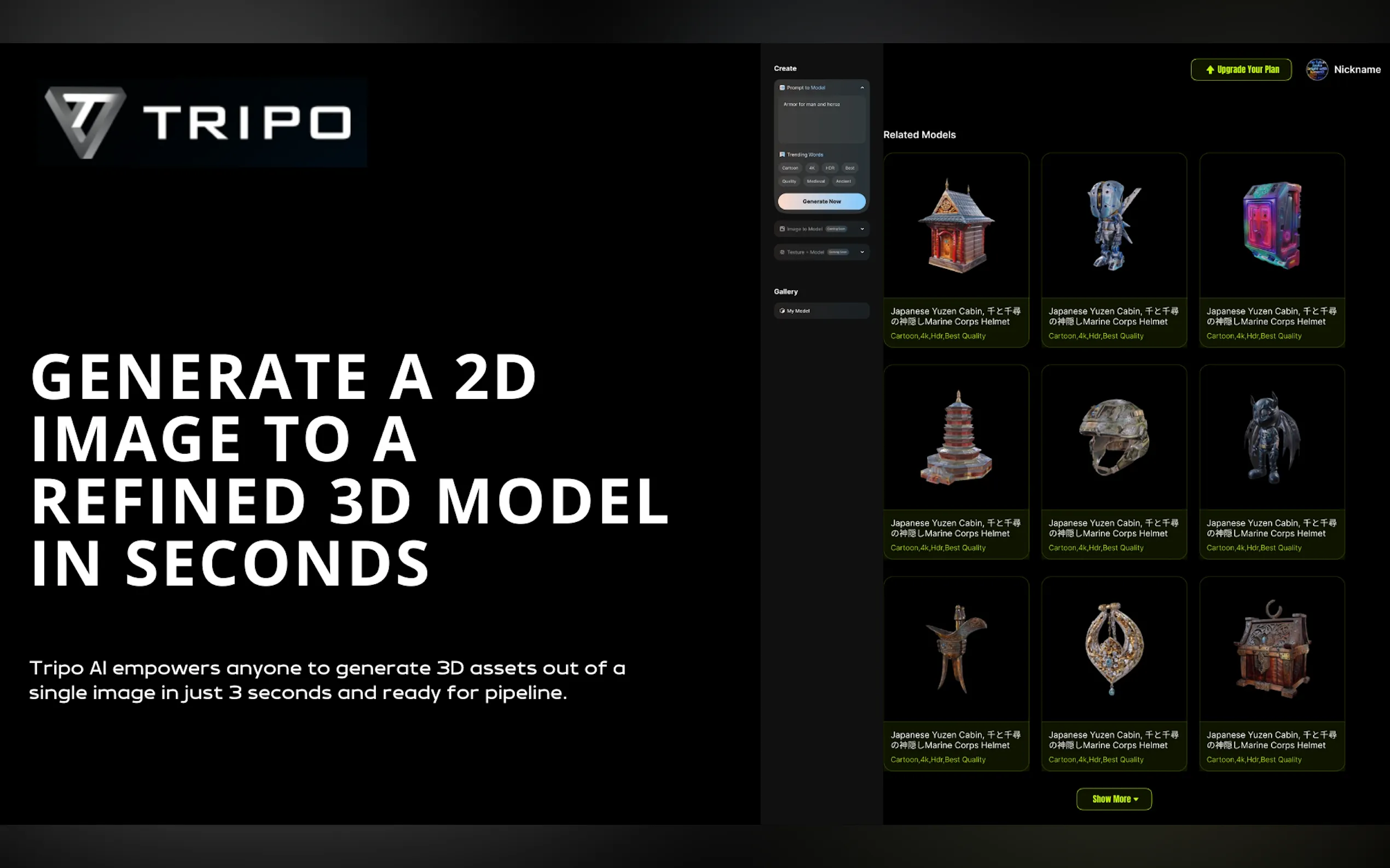 Tripo AI