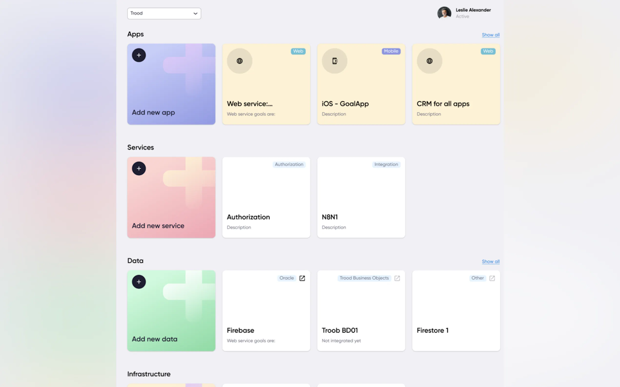 Screenshot 2 of Trood Business/Development Manager