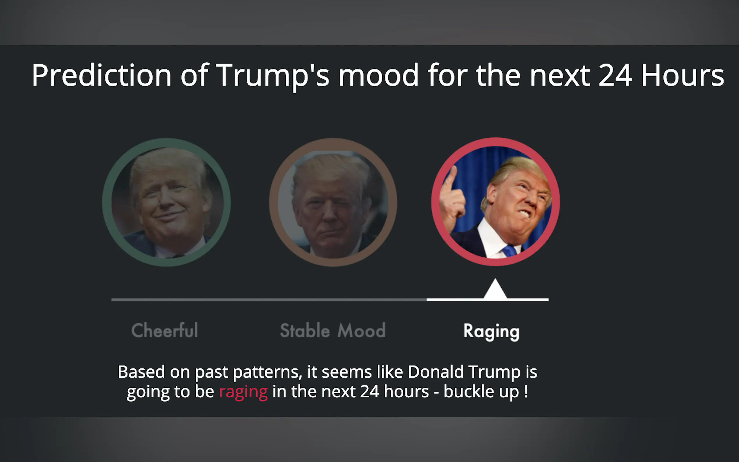 Screenshot 3 of Trump Mood Predictor