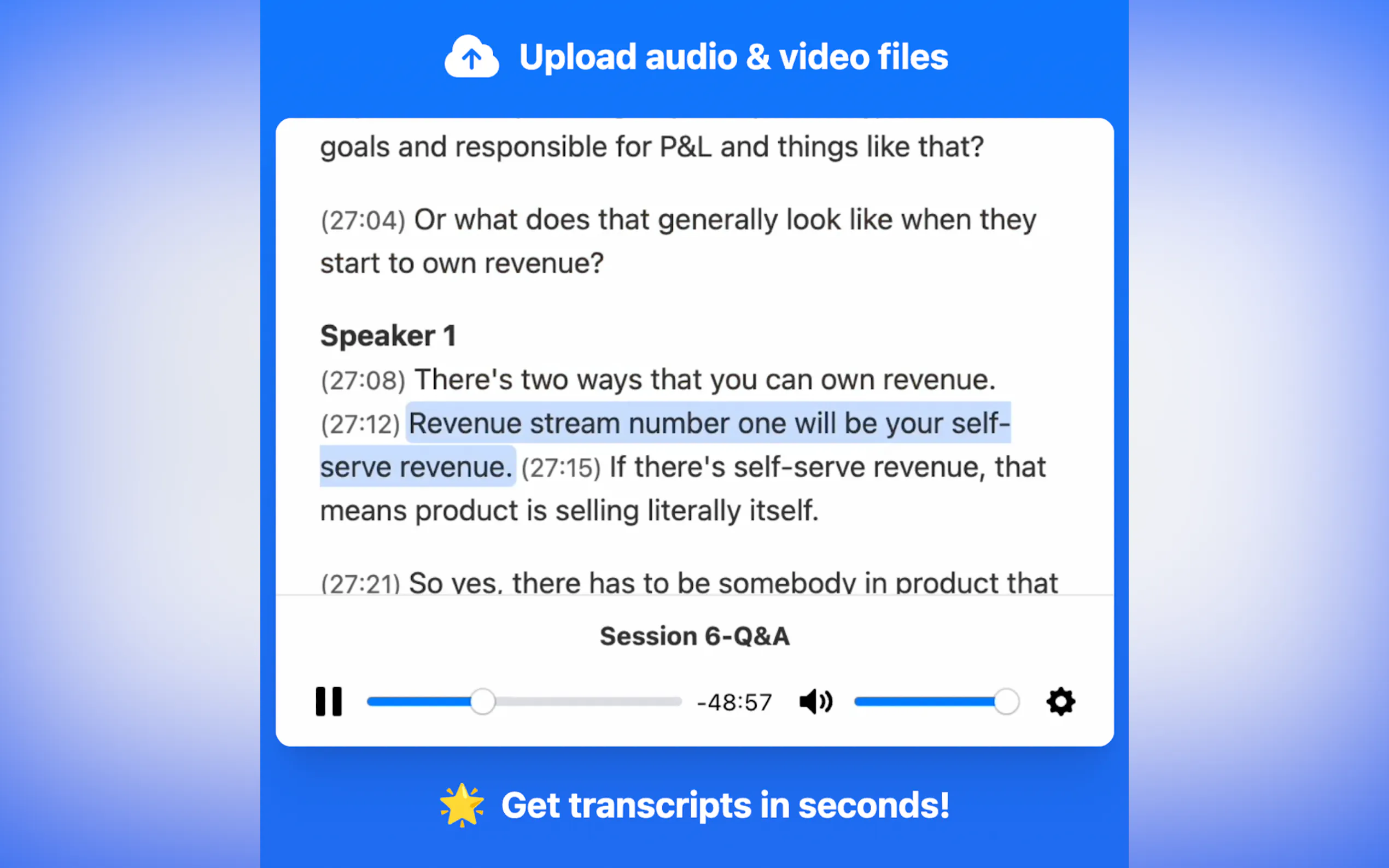 Screenshot 3 of TurboScribe