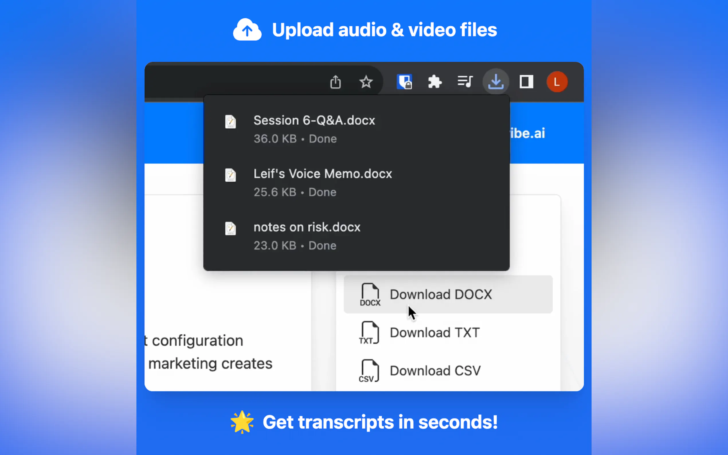 Screenshot 4 of TurboScribe