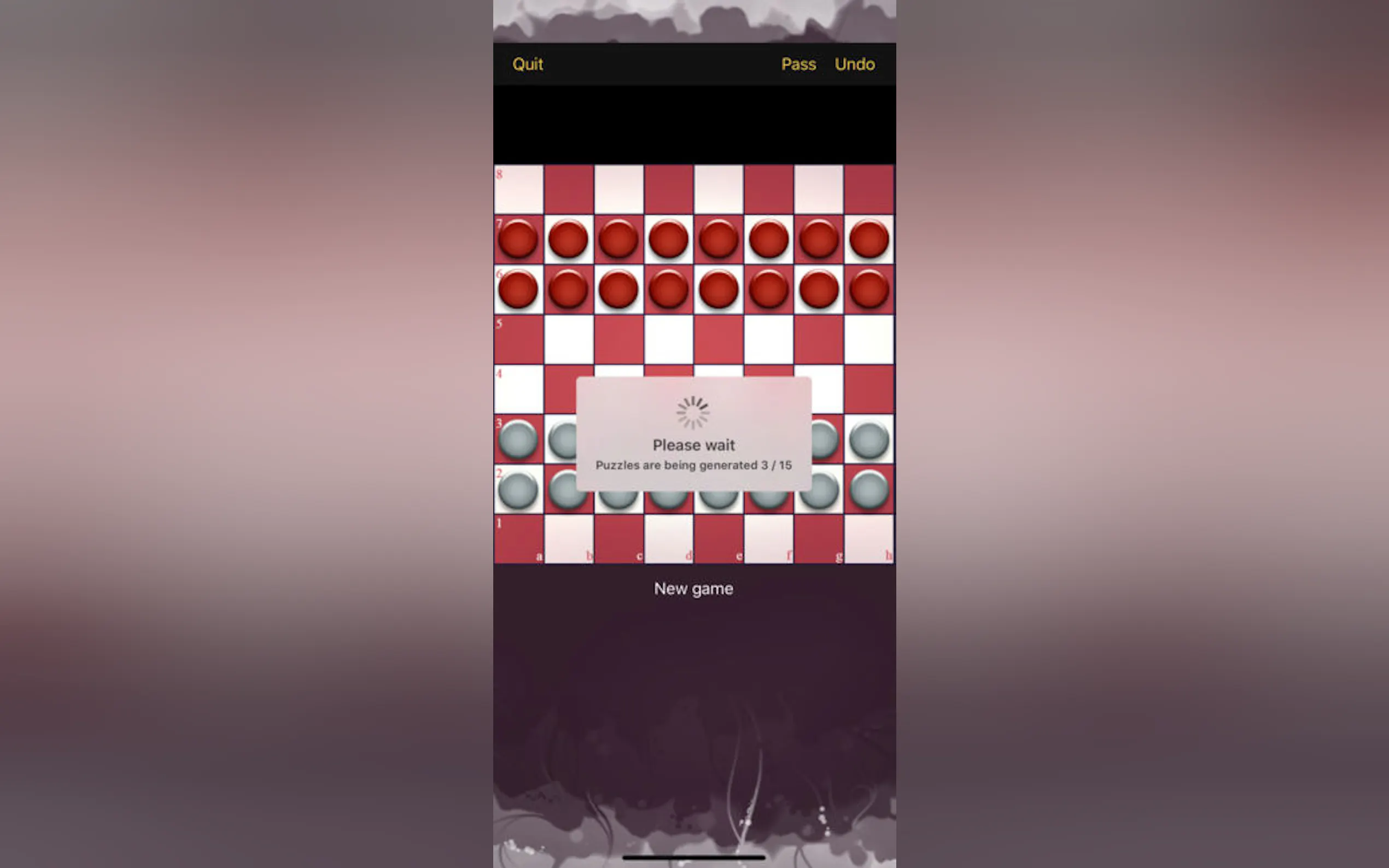 Screenshot 5 of Turkish Checkers & Puzzles