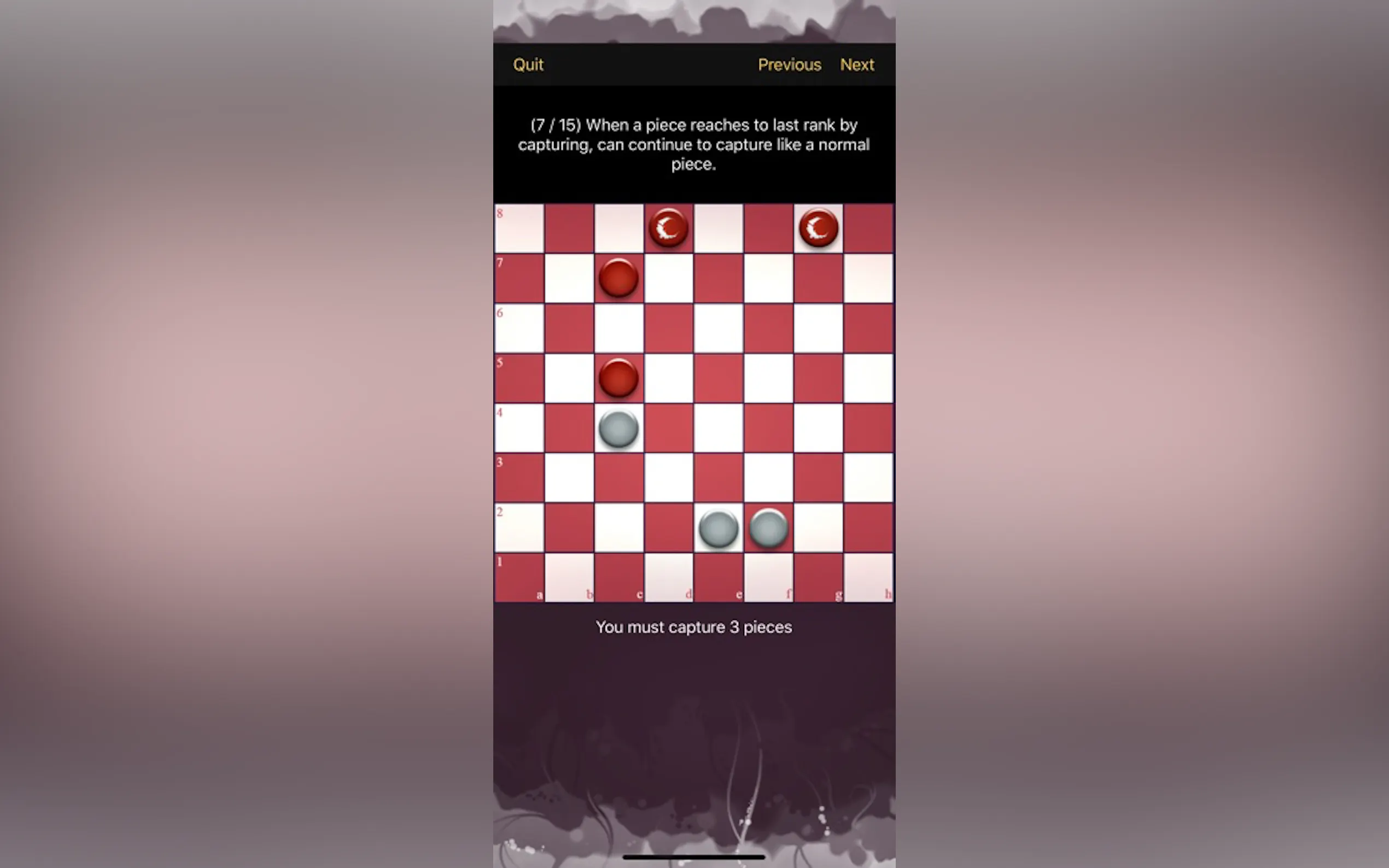 Screenshot 9 of Turkish Checkers & Puzzles