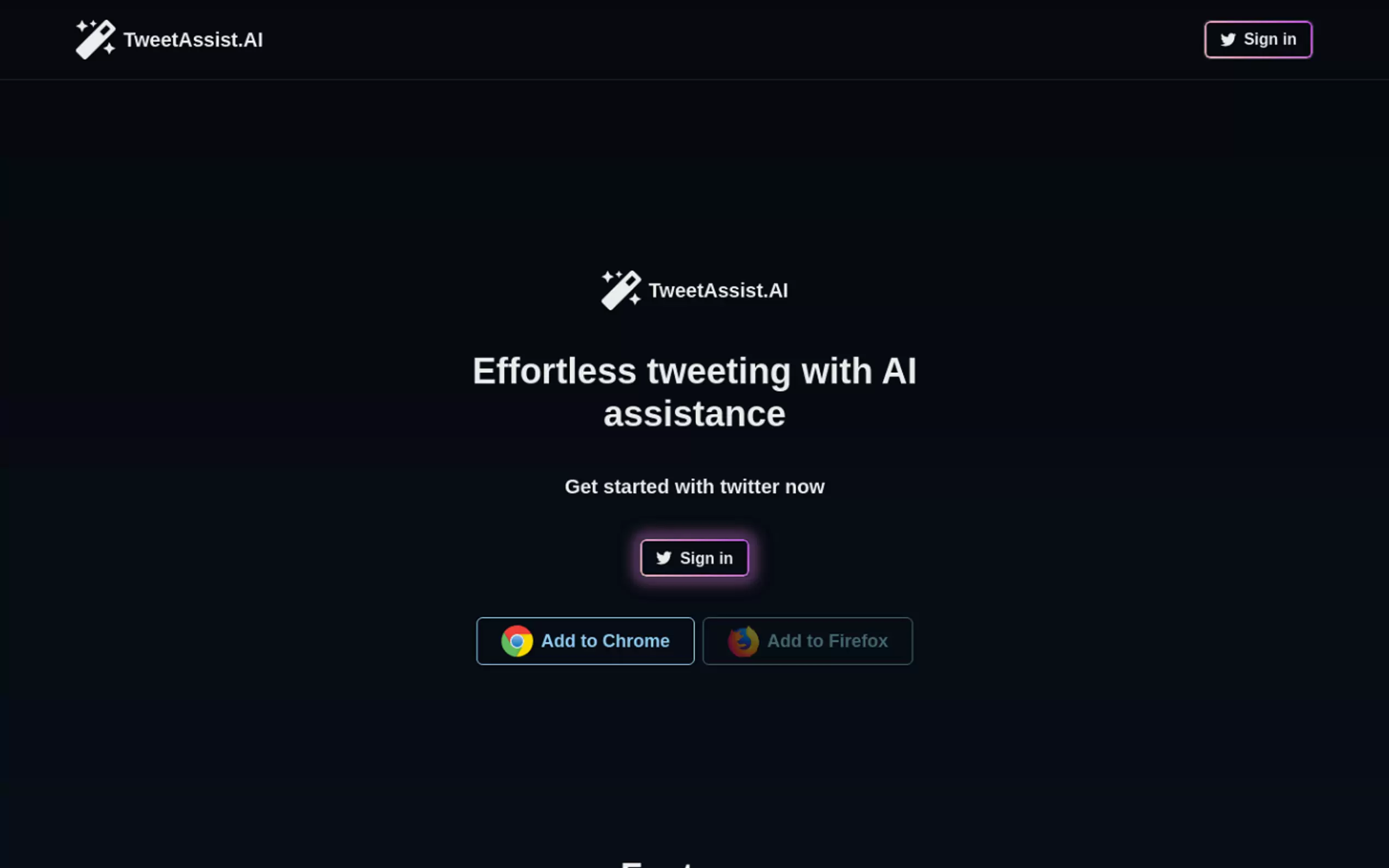 Tweet Assist App