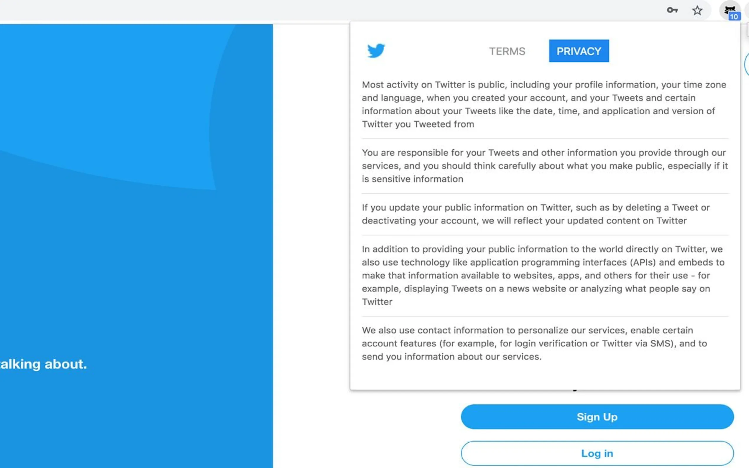 Screenshot 2 of UAPrivacy