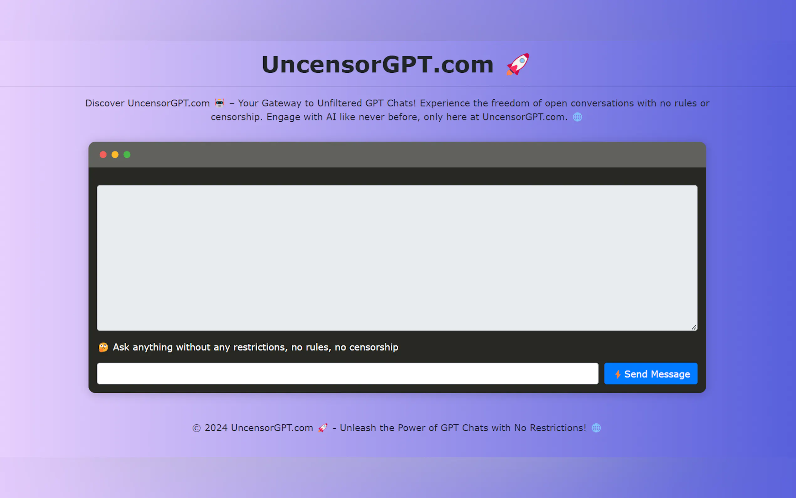 UncensorGPT