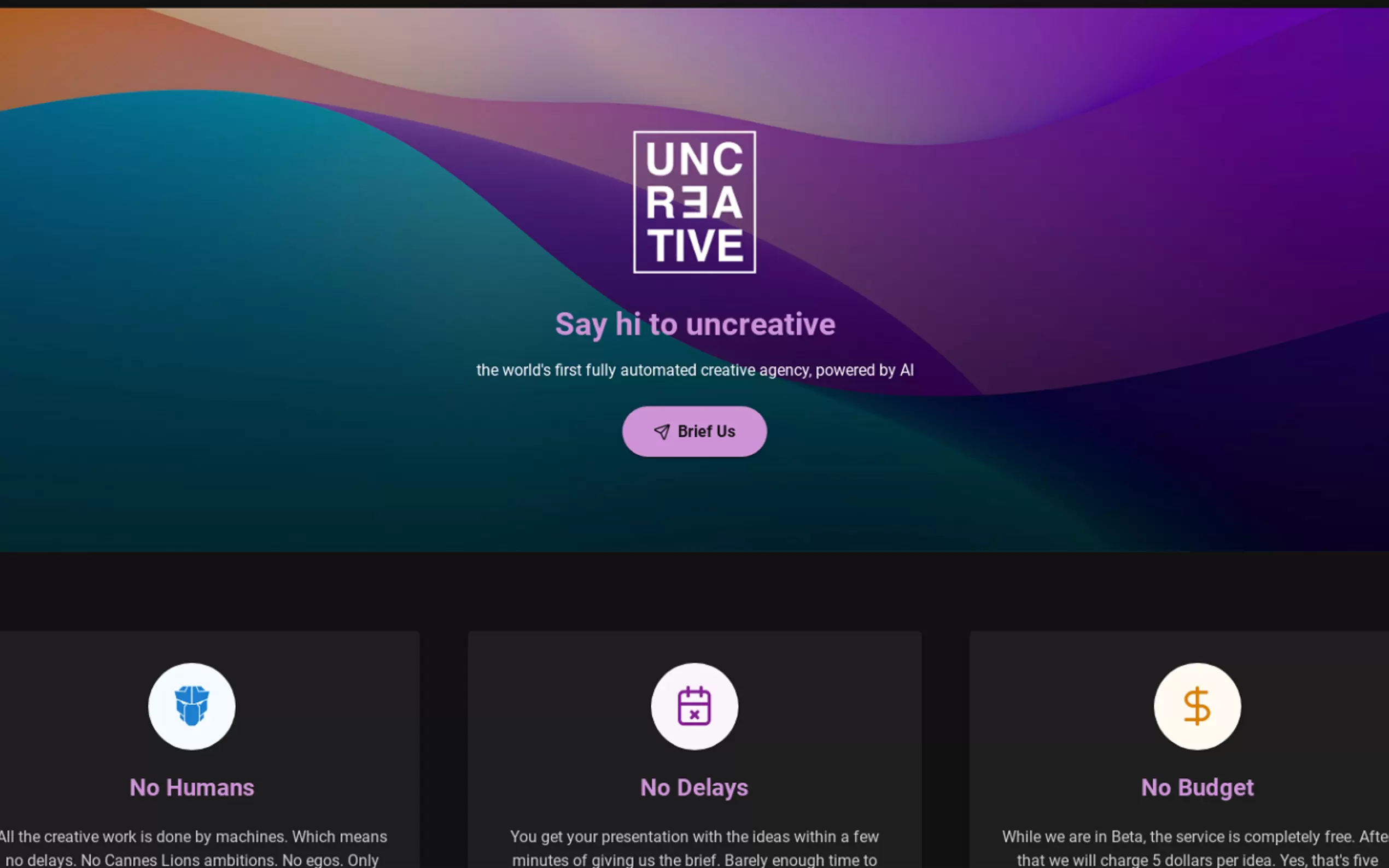 Uncreative Agency