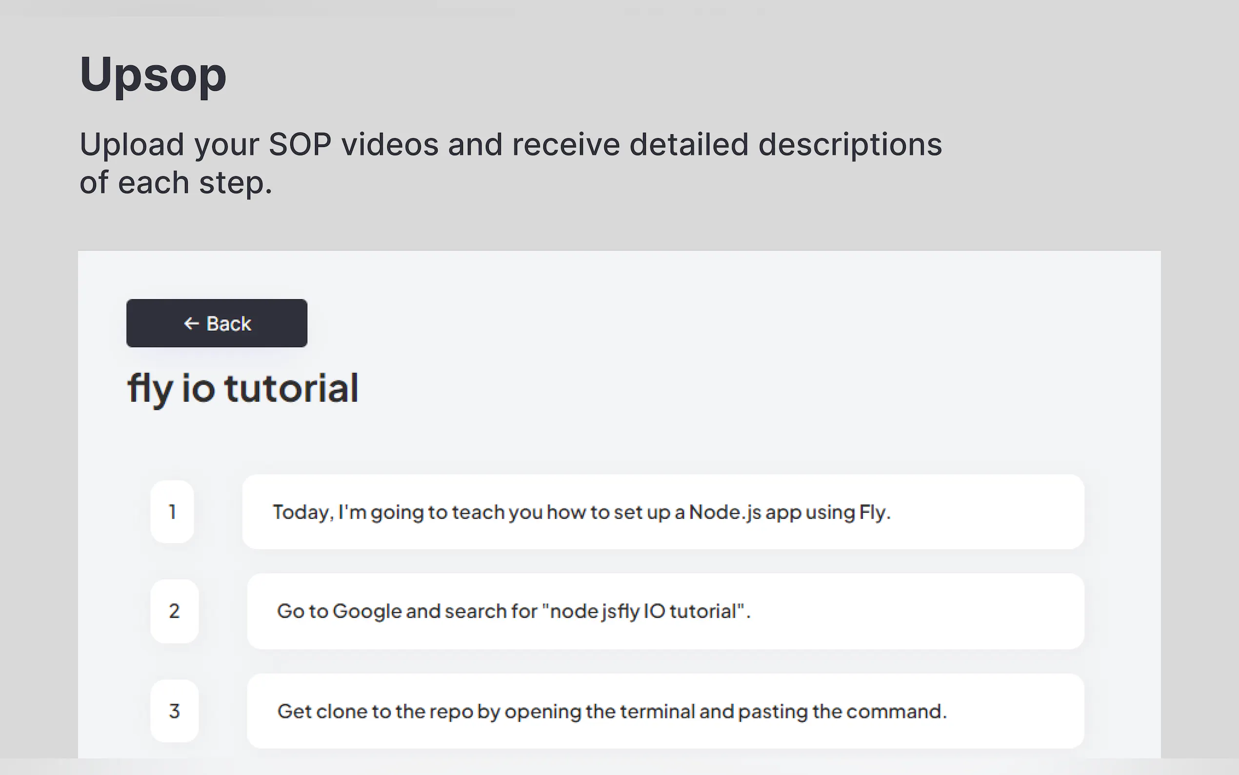 Upsop (beta)