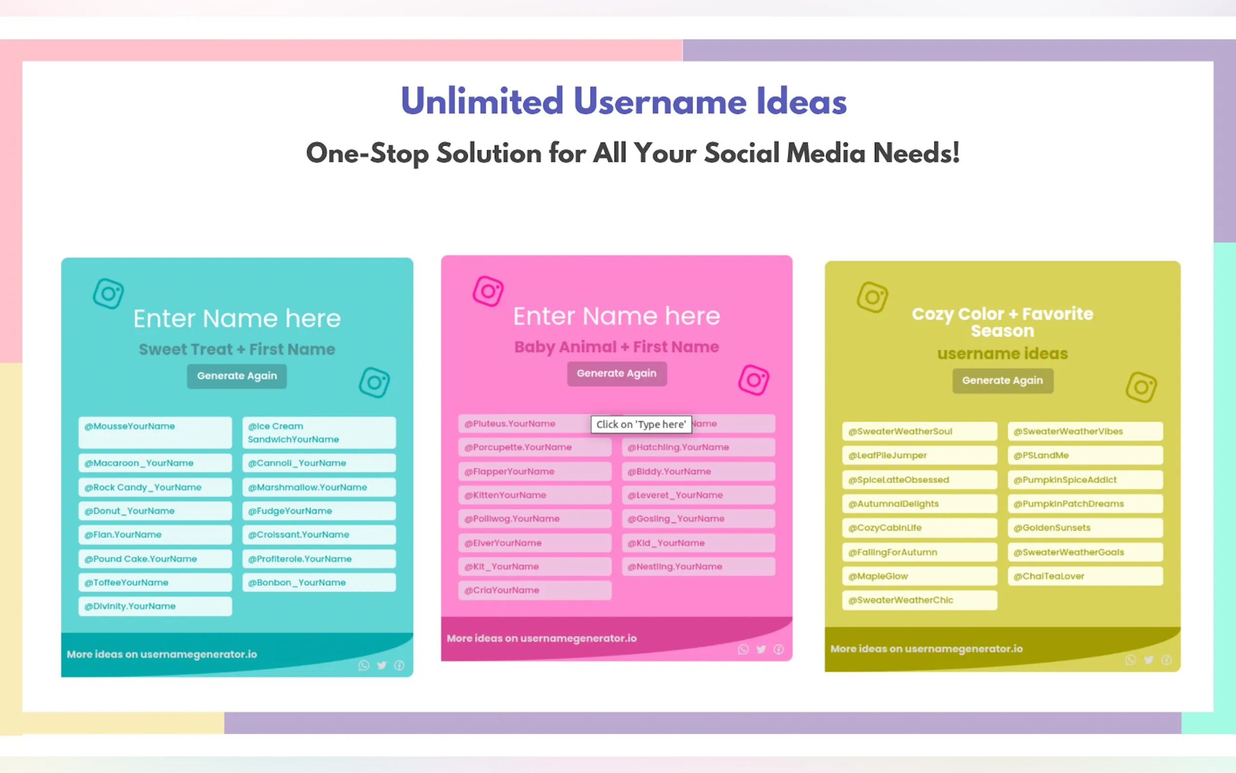 Username Generator