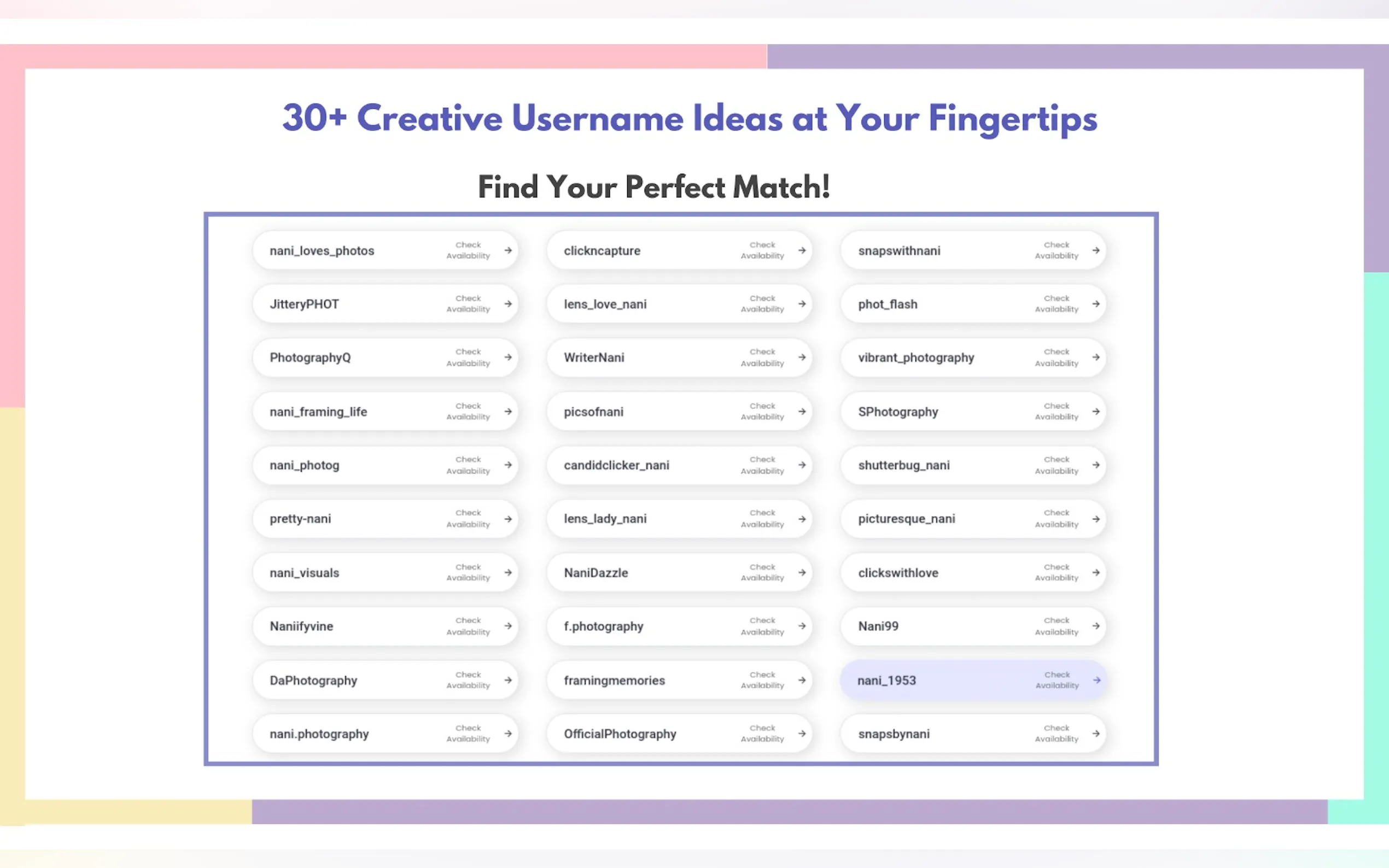 Screenshot 4 of Username Generator