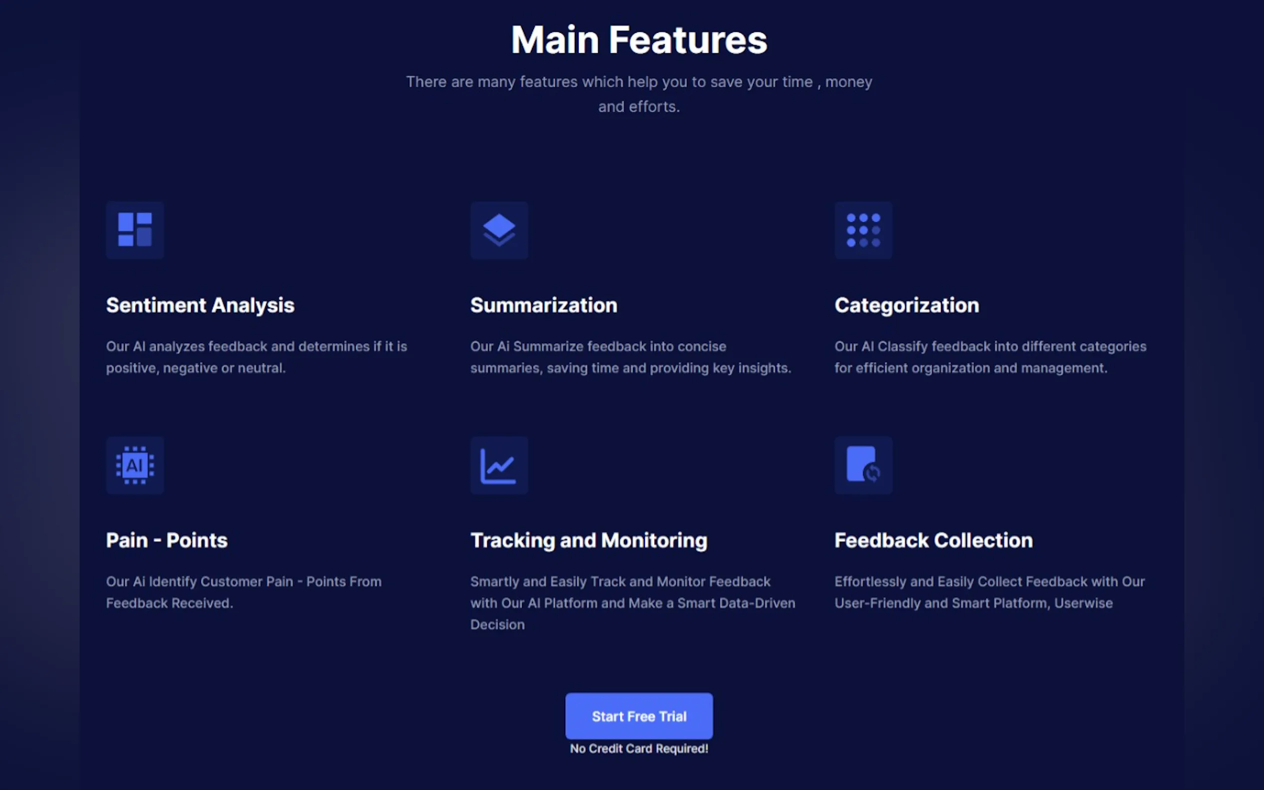 Screenshot 3 of UserWise - Feedback Management Platform