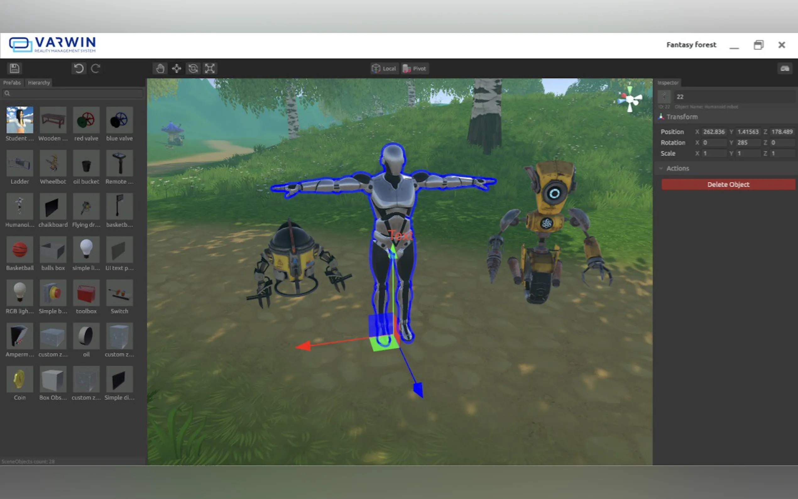 Screenshot 4 of Varwin RMS (Reality Management System)