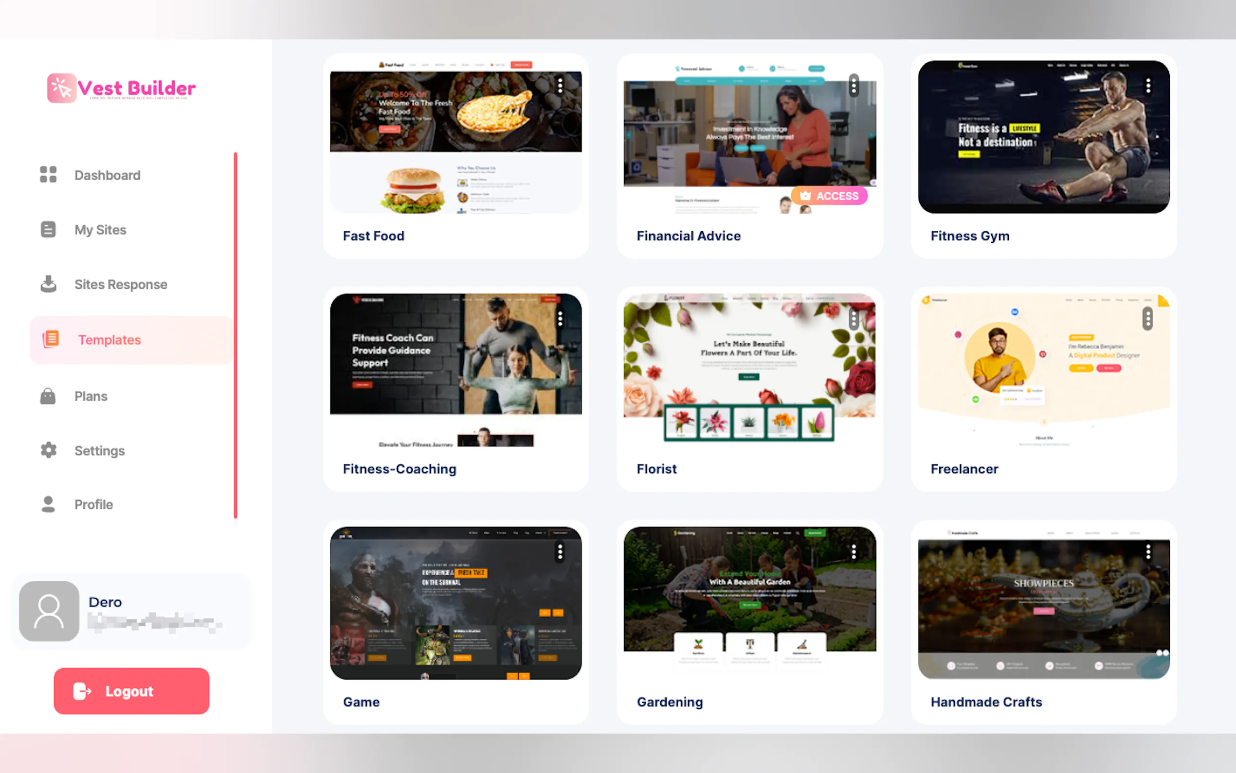 Screenshot 3 of Vest Builder