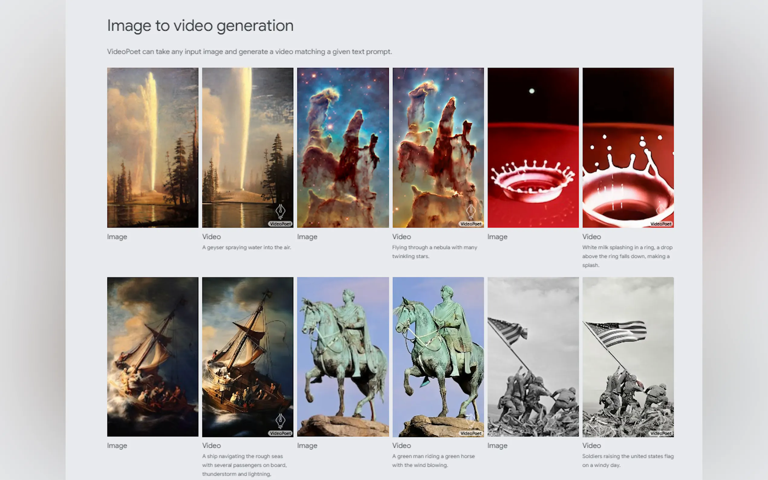 Screenshot 7 of VideoPoet 
