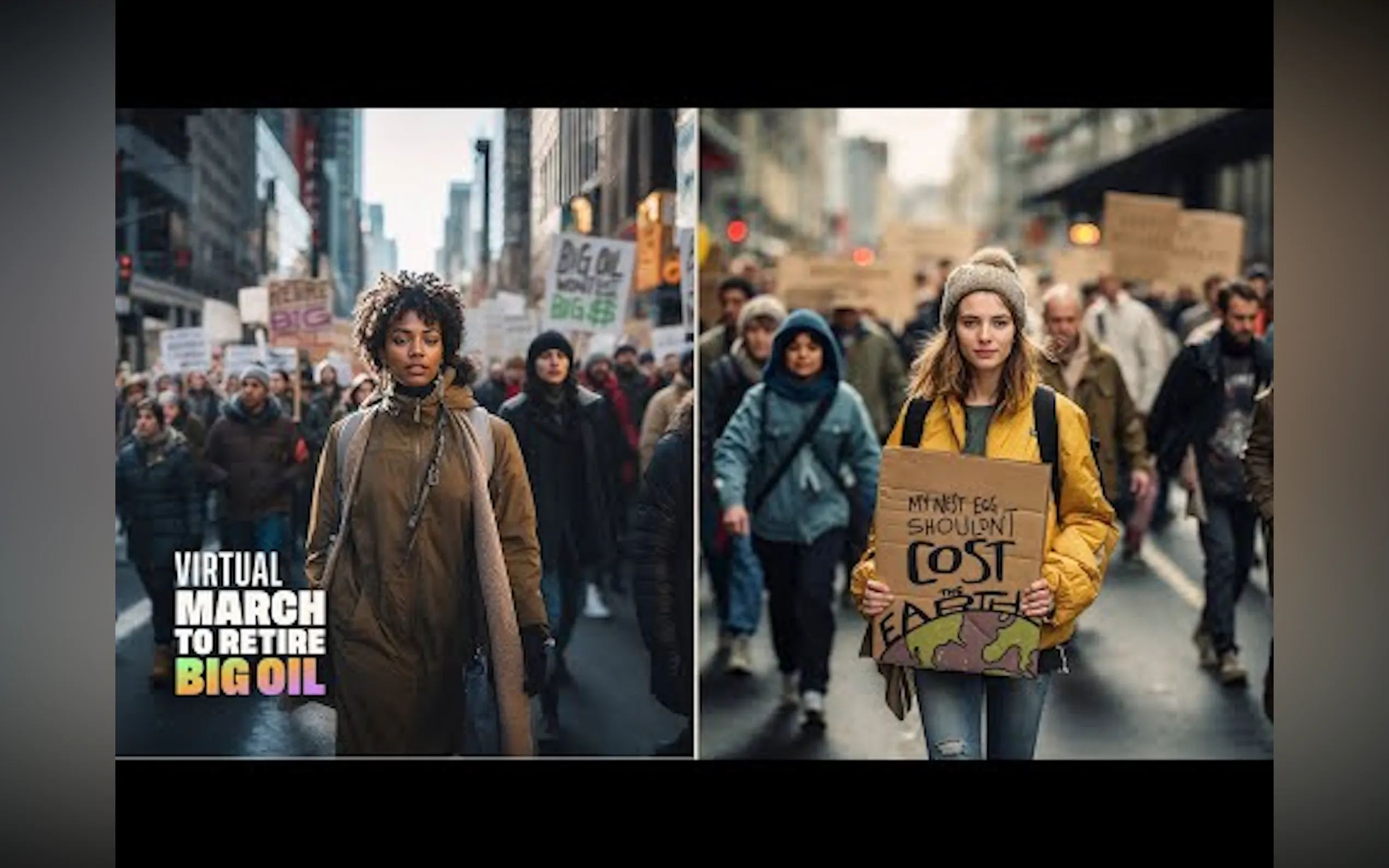 Virtual March to Retire Big Oil
