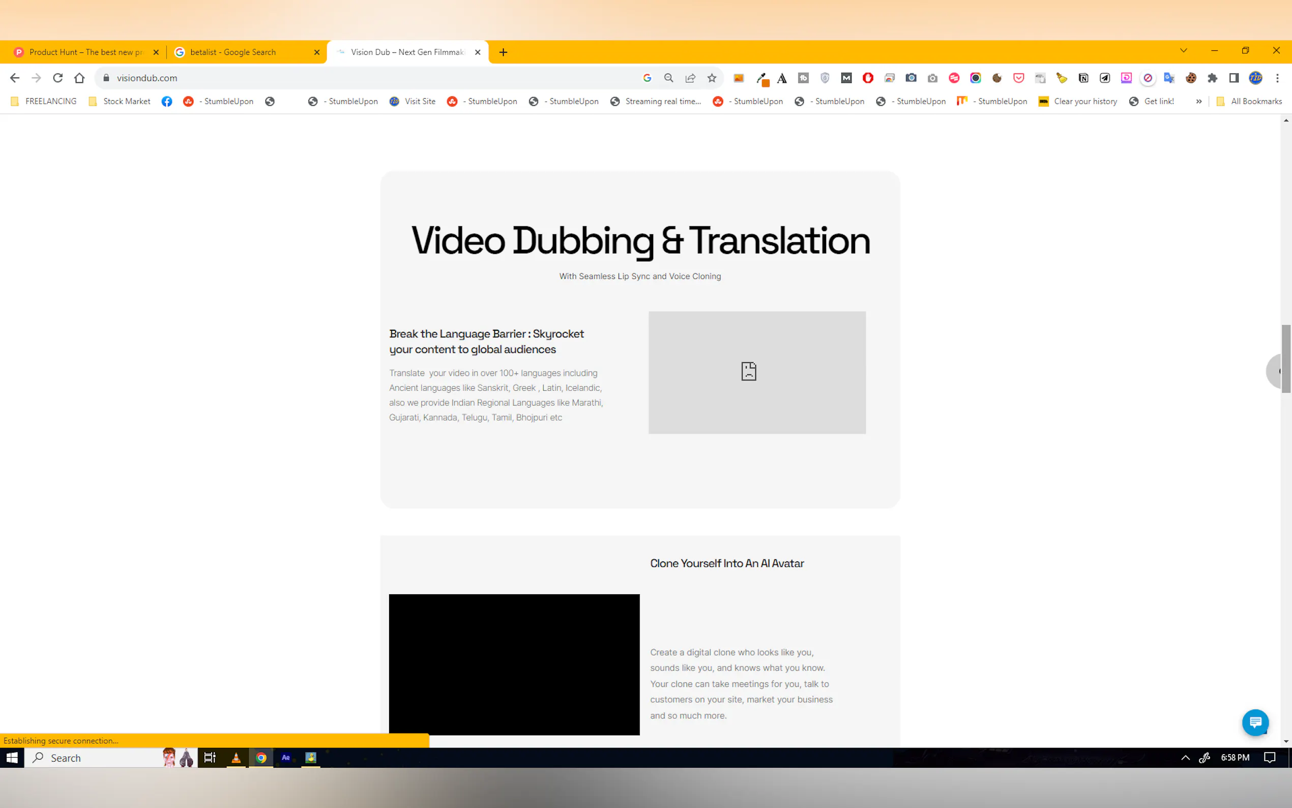 Screenshot 3 of Vison Dub