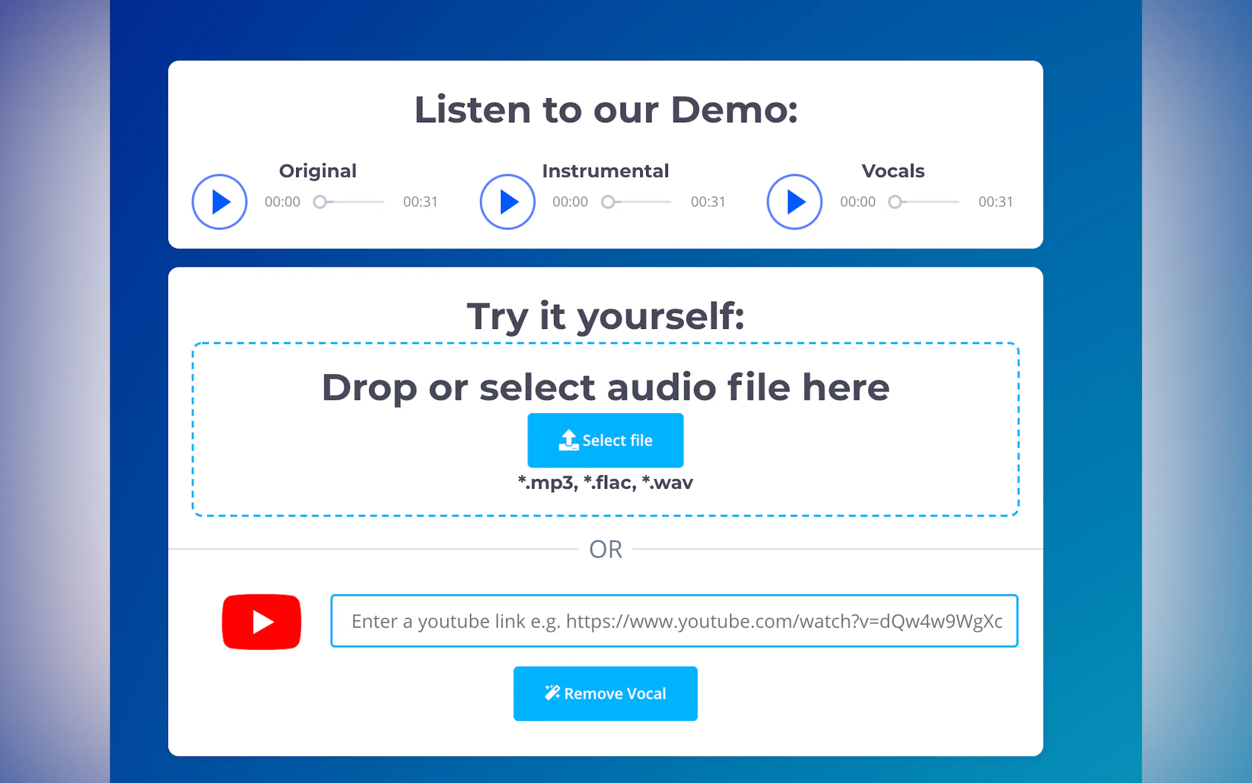 Screenshot 2 of VocalRemover