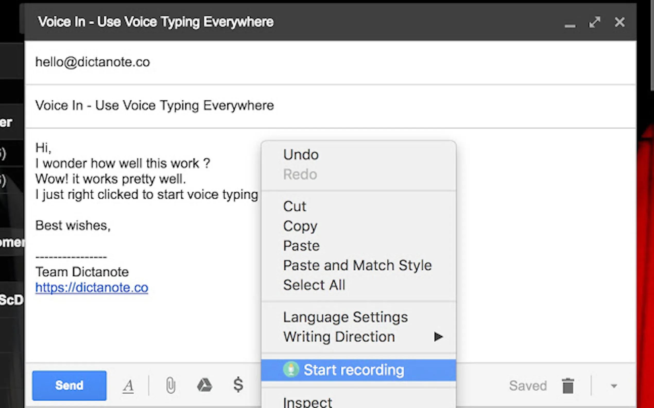 Screenshot 2 of Voice In