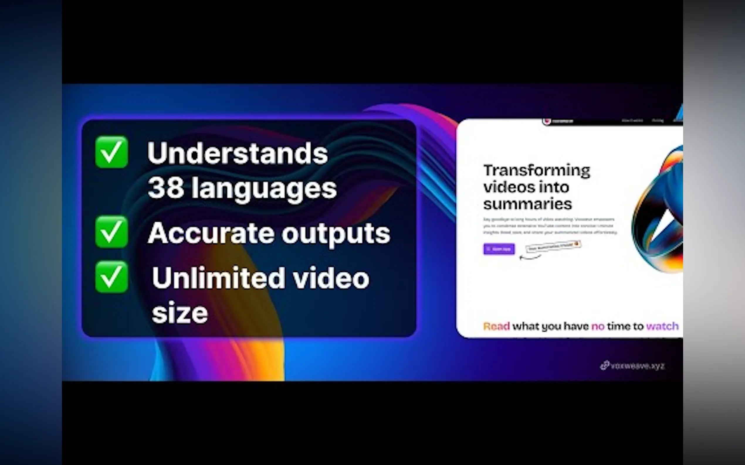 Voxweave – YouTube Video to Mind Map