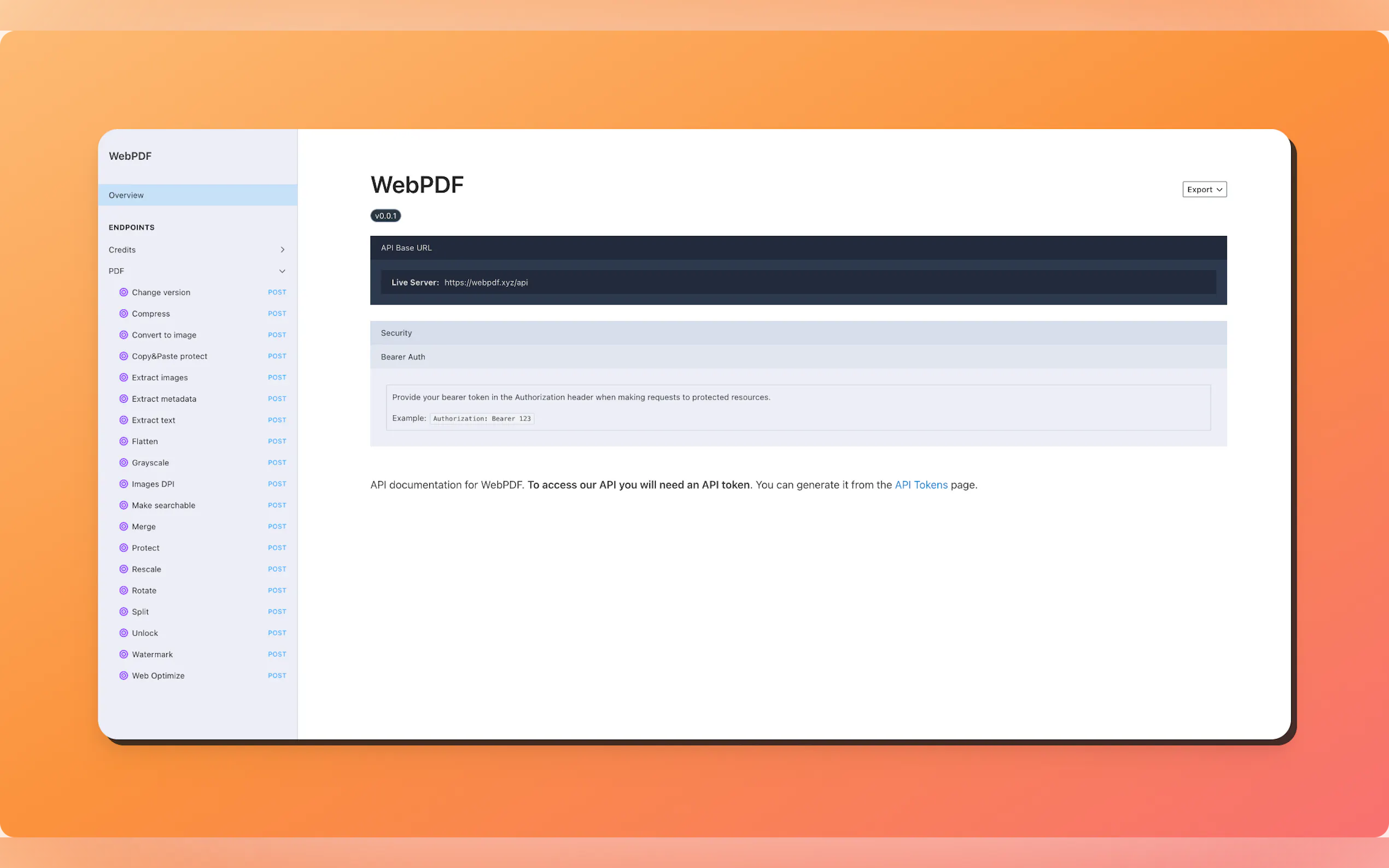Screenshot 4 of WebPDF