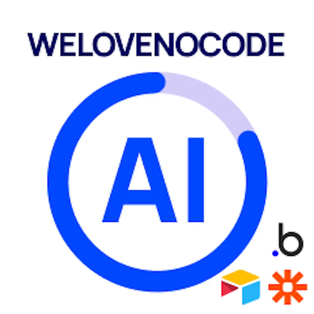 Logo of WeLoveNoCode 2.0 - now with AI