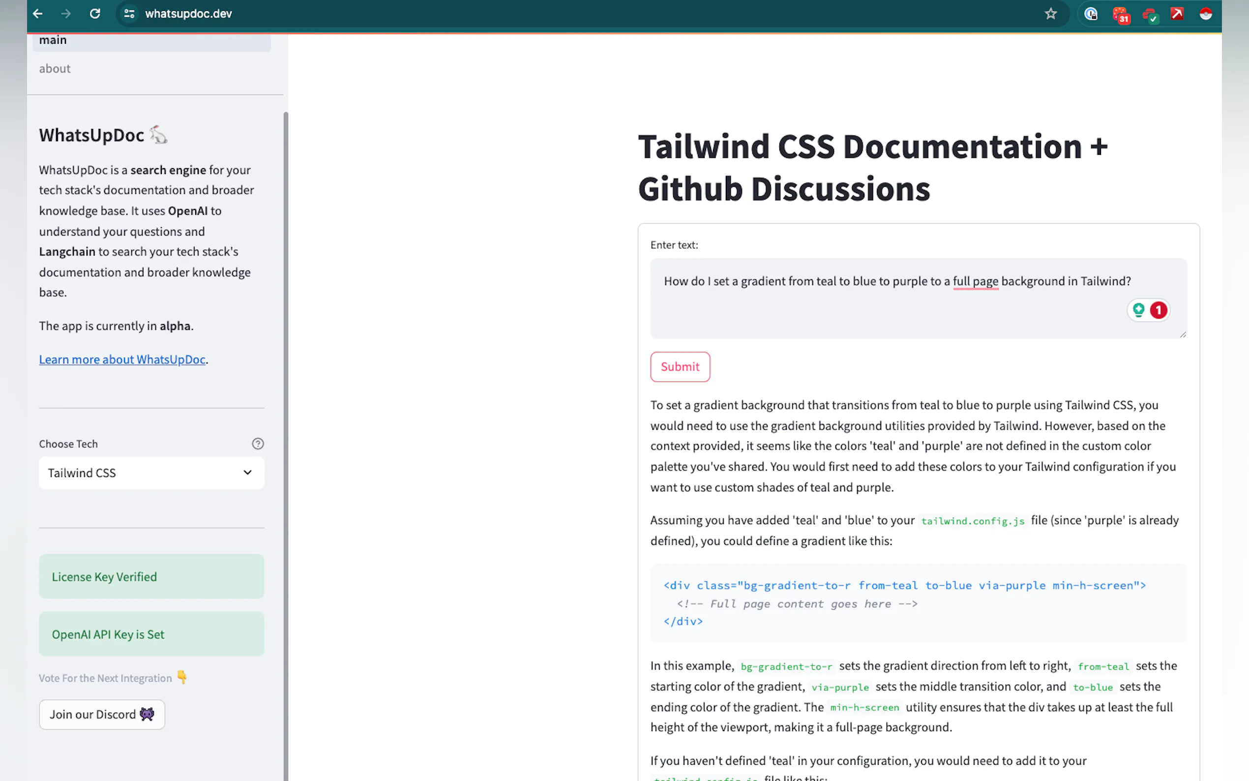 Screenshot 3 of WhatsUpDoc 