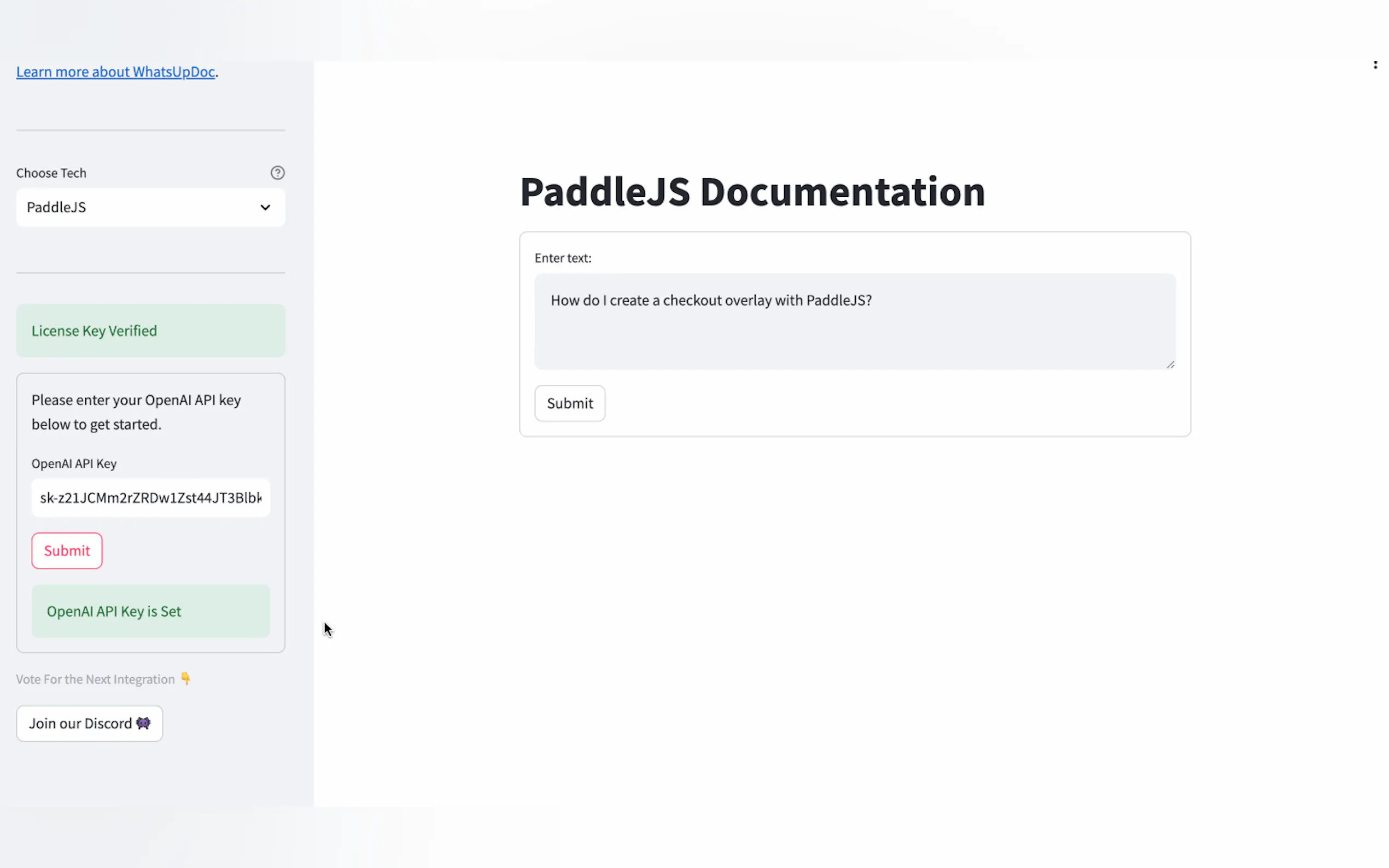 Screenshot 4 of WhatsUpDoc 
