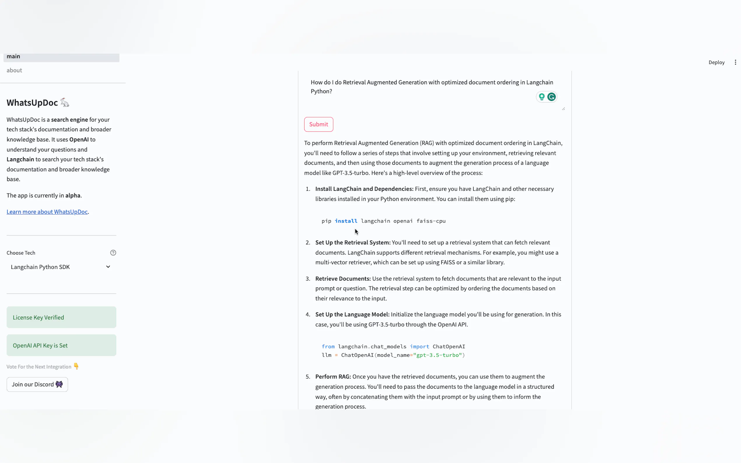 Screenshot 5 of WhatsUpDoc 