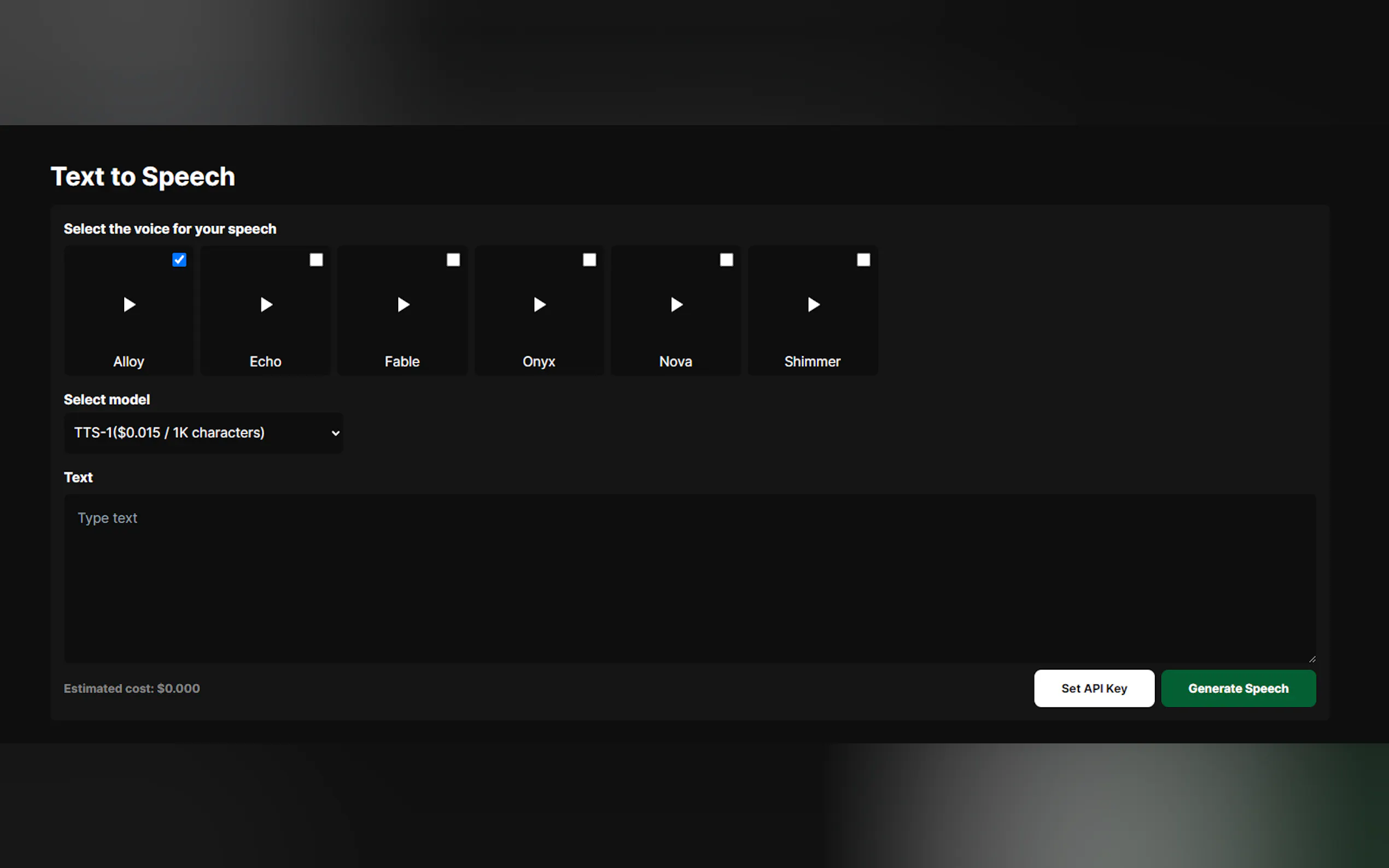 Screenshot 2 of WhisperUI - Text to Speech