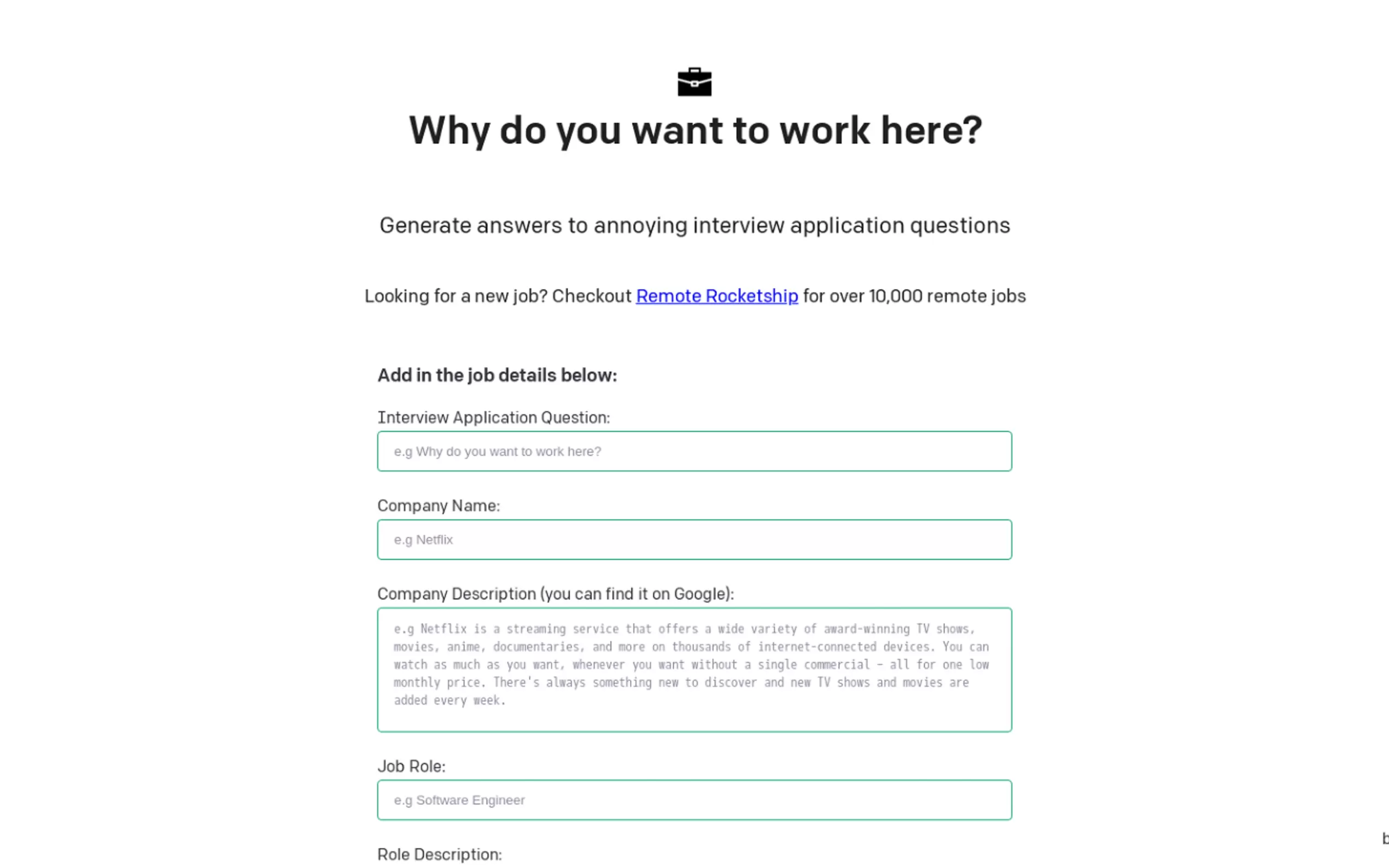 Whydoyouwanttoworkhere