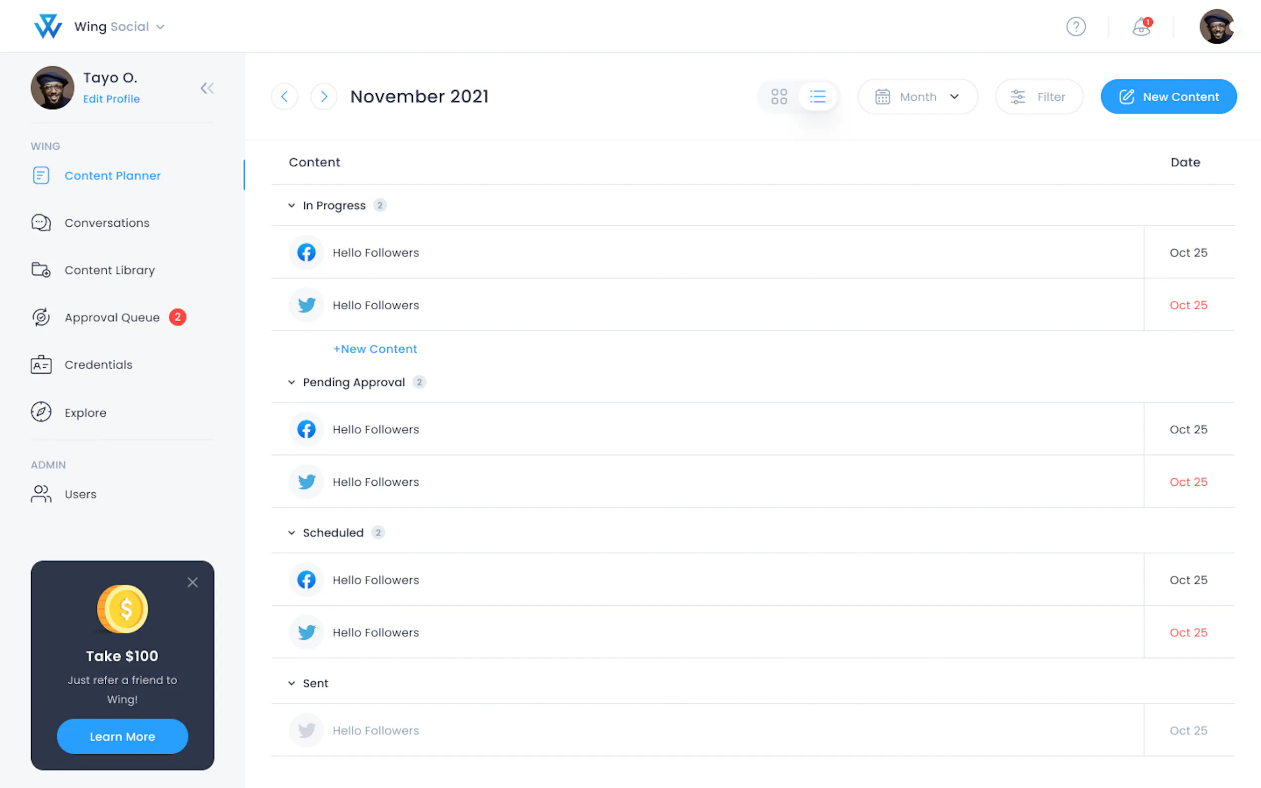 Screenshot 3 of Wing Assistant