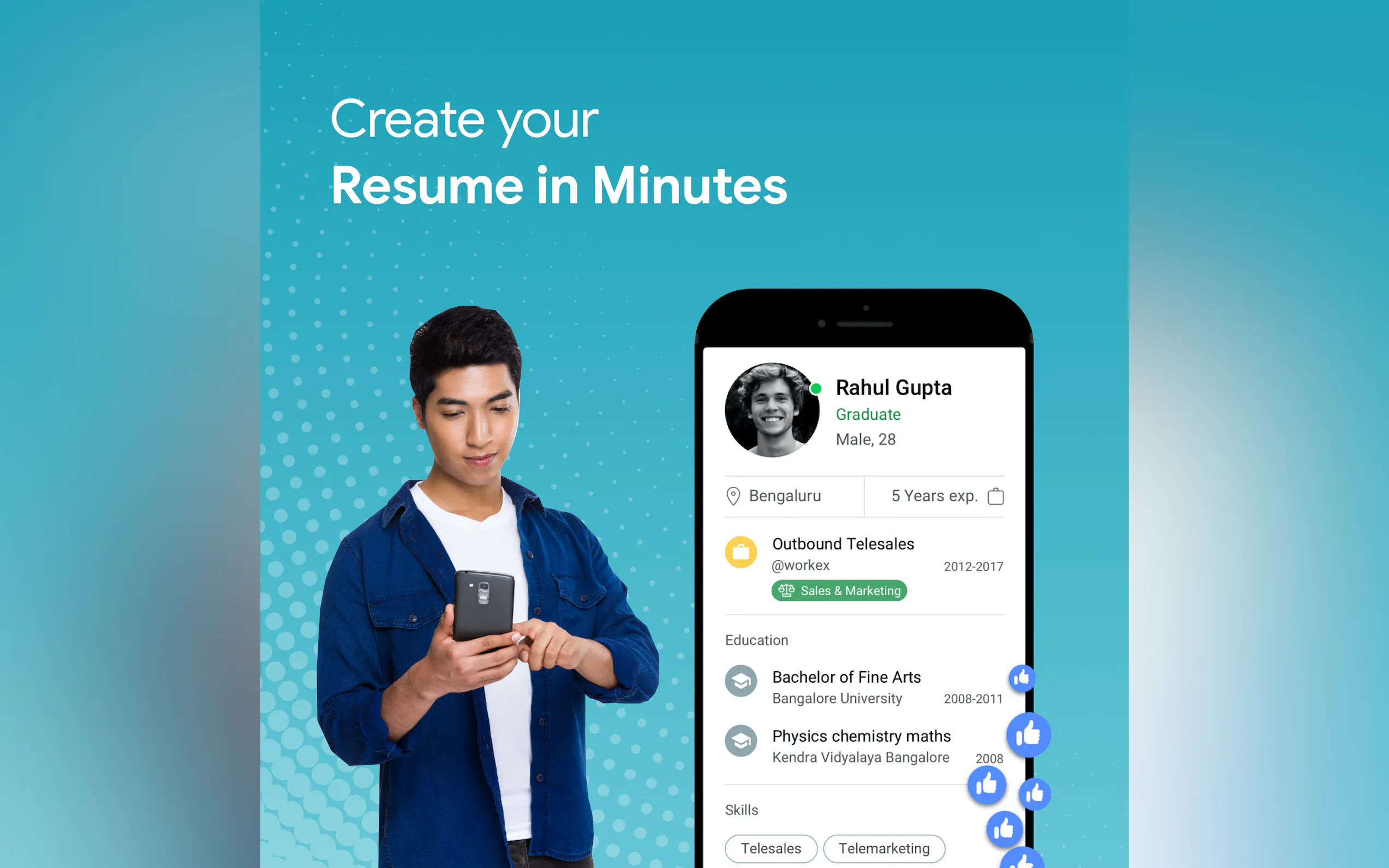 Screenshot 3 of Workex Job App-Search Jobs|Hire Talents