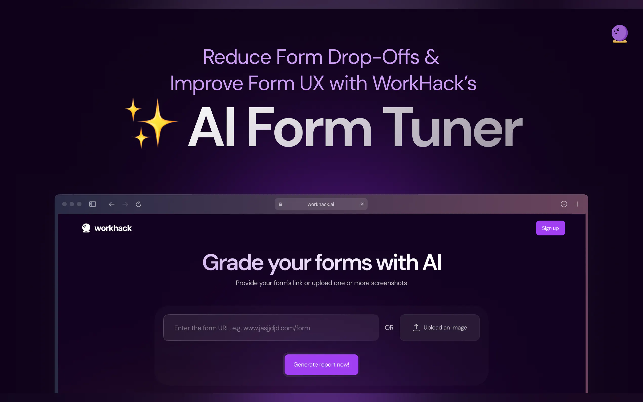 WorkHack Form Tuner