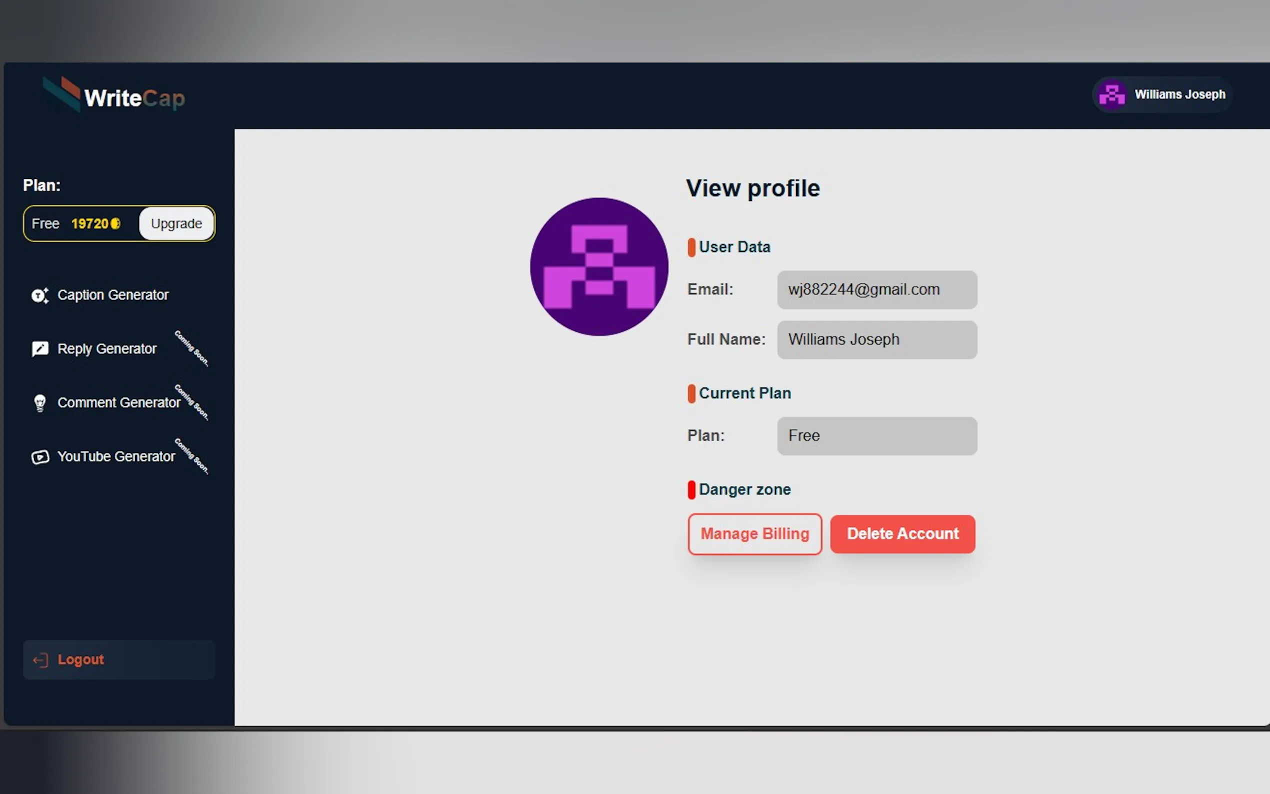 Screenshot 3 of WriteCap