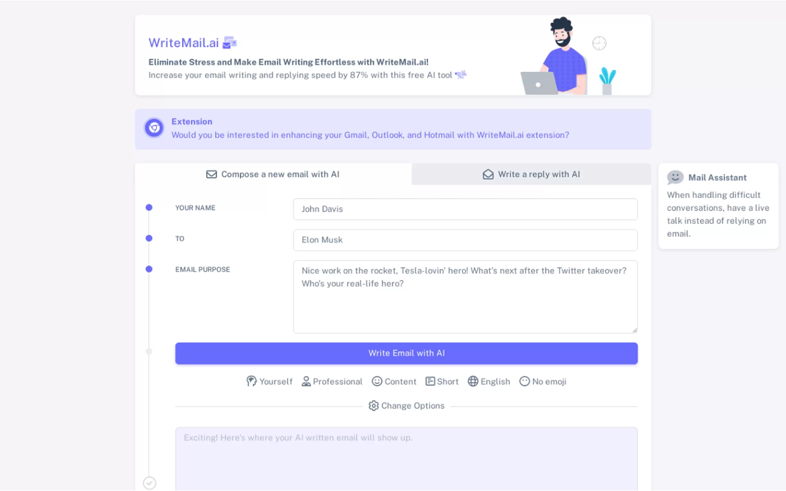 Writemail
