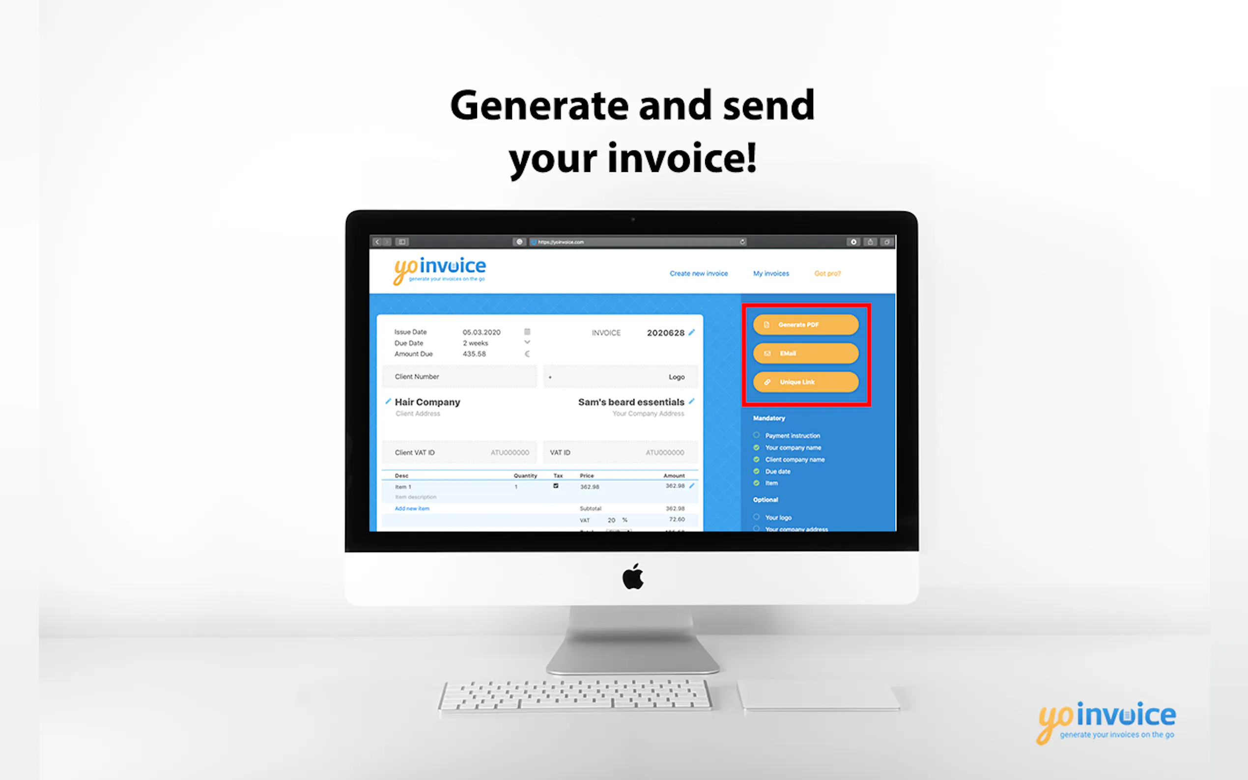 Screenshot 4 of YoInvoice