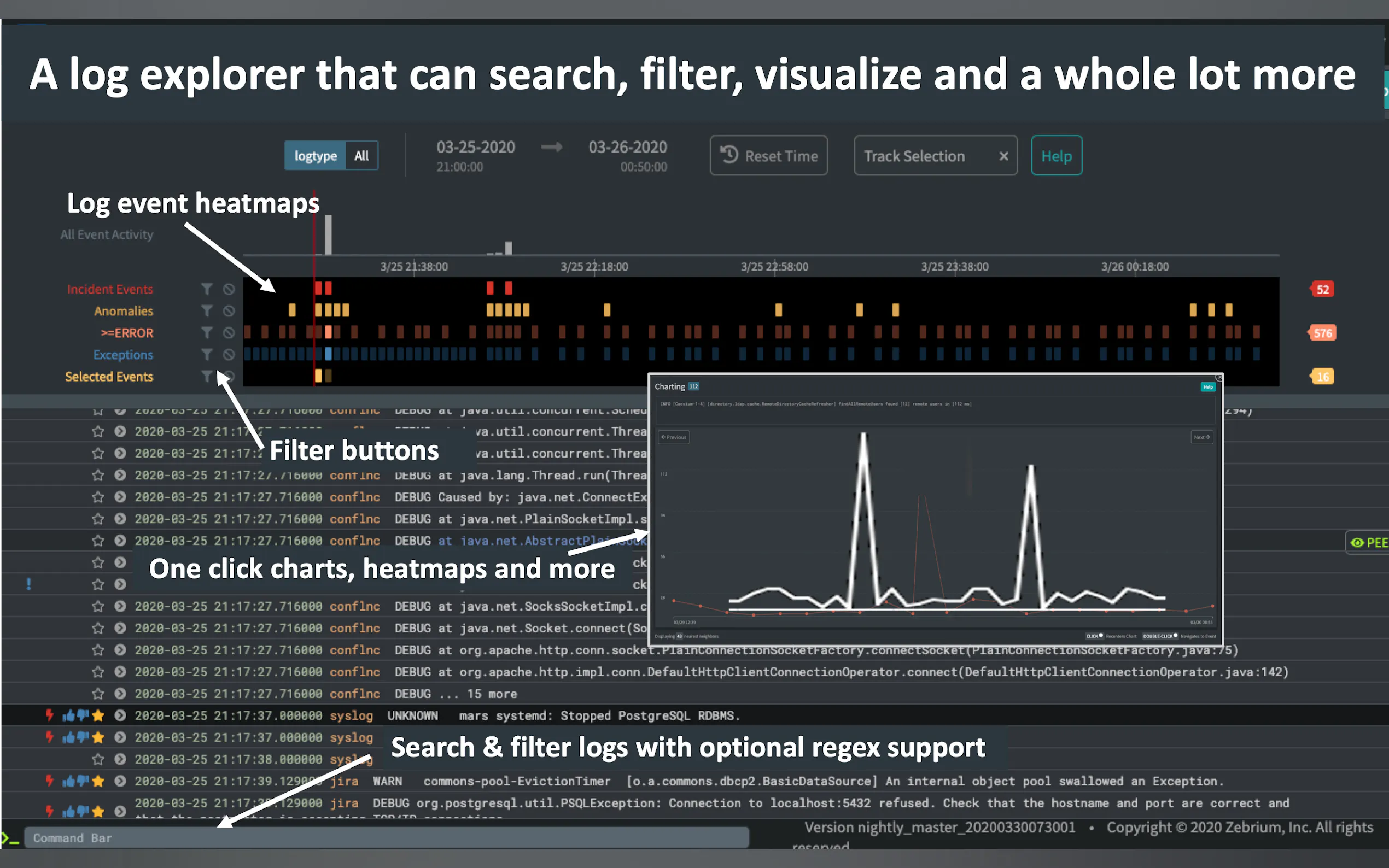 Screenshot 4 of Zebrium Autonomous Monitoring