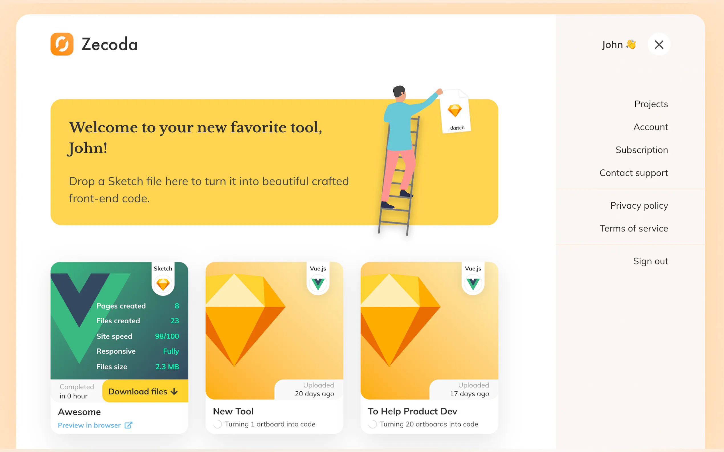 Screenshot 4 of Zecoda 0.1